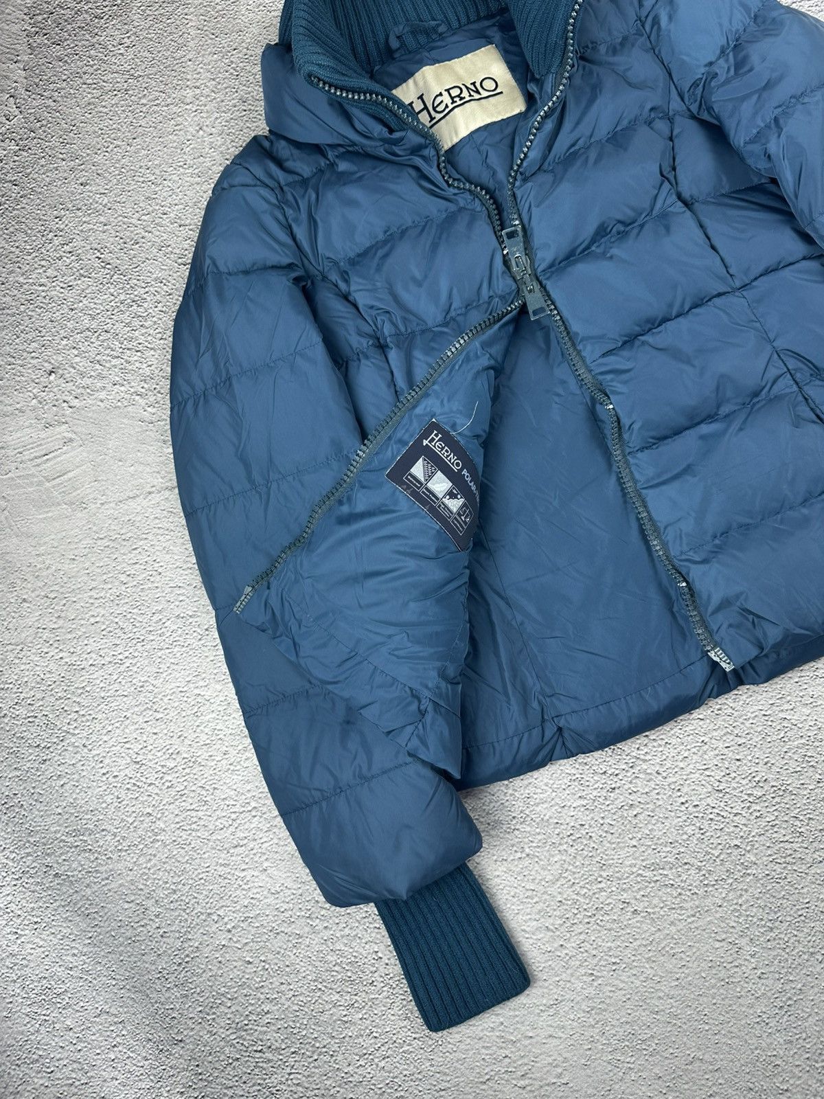 Herno Vintage Herno Polar-Tech Down Puffer Jacket Luxury Old Money Size L / US 10 / IT 46 - 4 Thumbnail