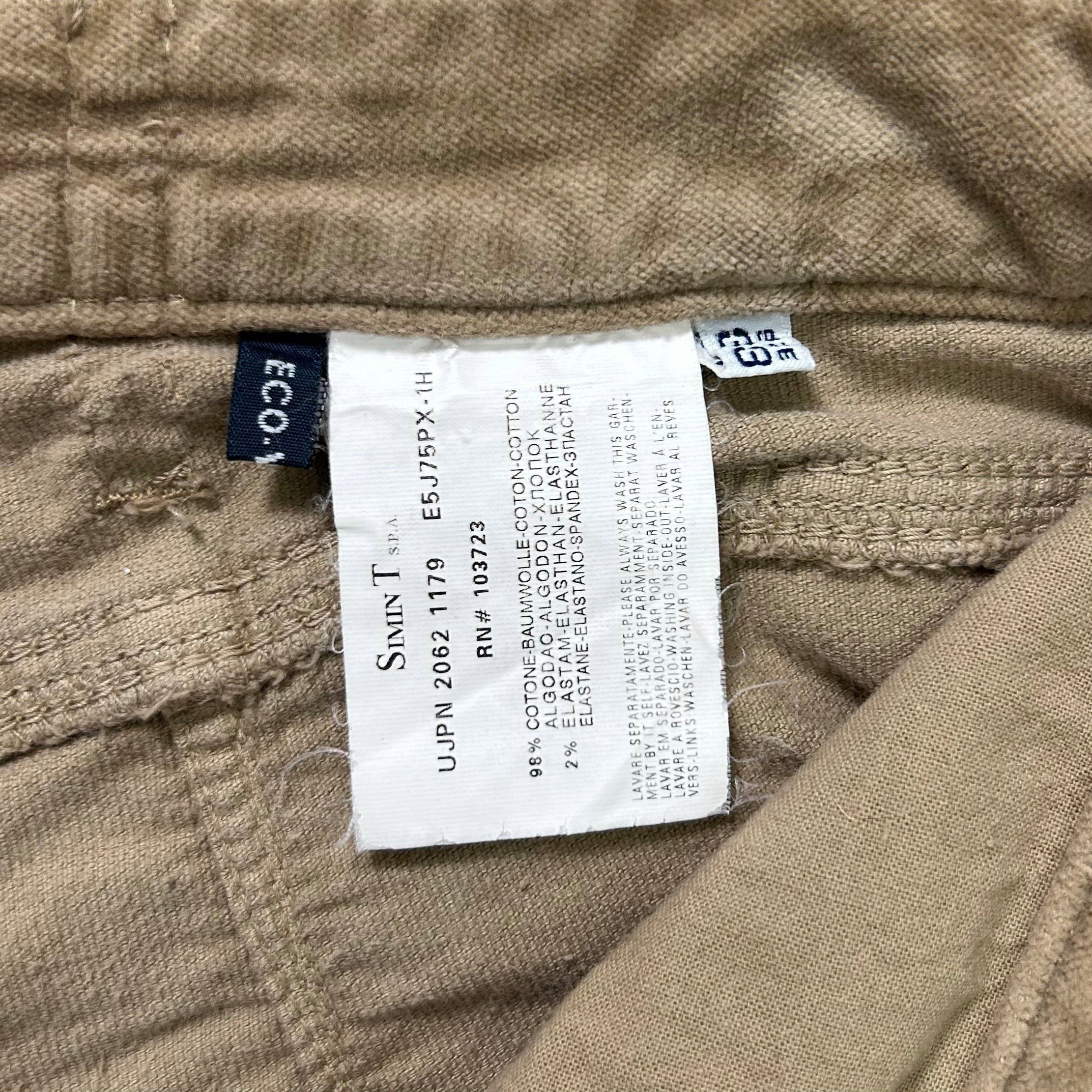 Armani Armani Classic 2000s Velour Straight Leg Pants Size US 33 - 6 Thumbnail