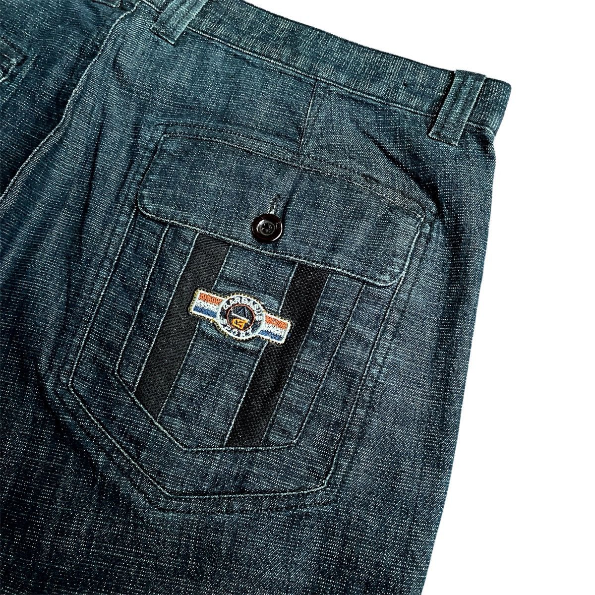 JNCO × Southpole × Vintage Crazy Vintage 2000s MWord Y2K Wide Jeans Baggy Pants Size US 34 / EU 50 - 3 Thumbnail