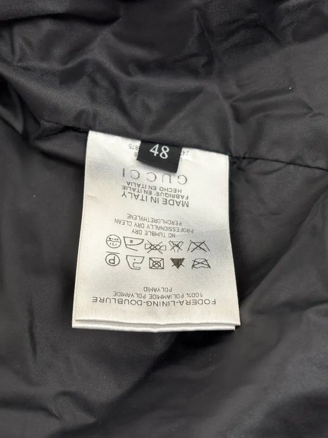Gucci 2000s Gucci Black Windbreaker Jacket Size US S / EU 44-46 / 1 - 12 Thumbnail