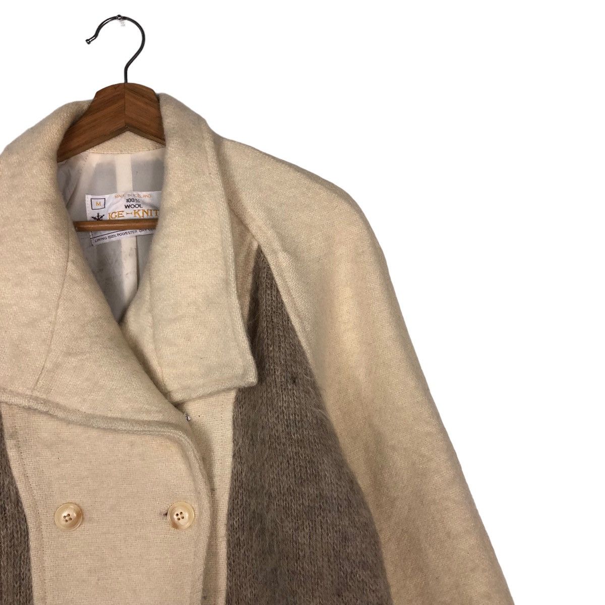 Vintage 🔥Vintage Wool Ice-Knit Made in Iceland Jacket Double Breast Size US M / EU 48-50 / 2 - 5 Thumbnail