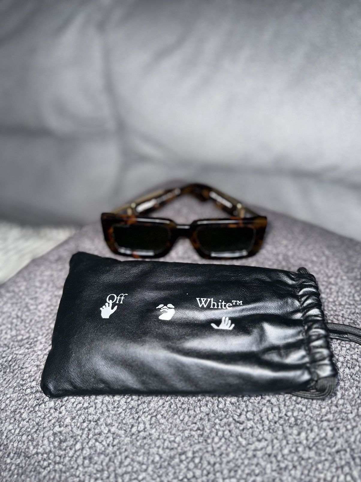 Off-White Off-White Boston Sunglasses Havannah Size ONE SIZE - 8 Thumbnail
