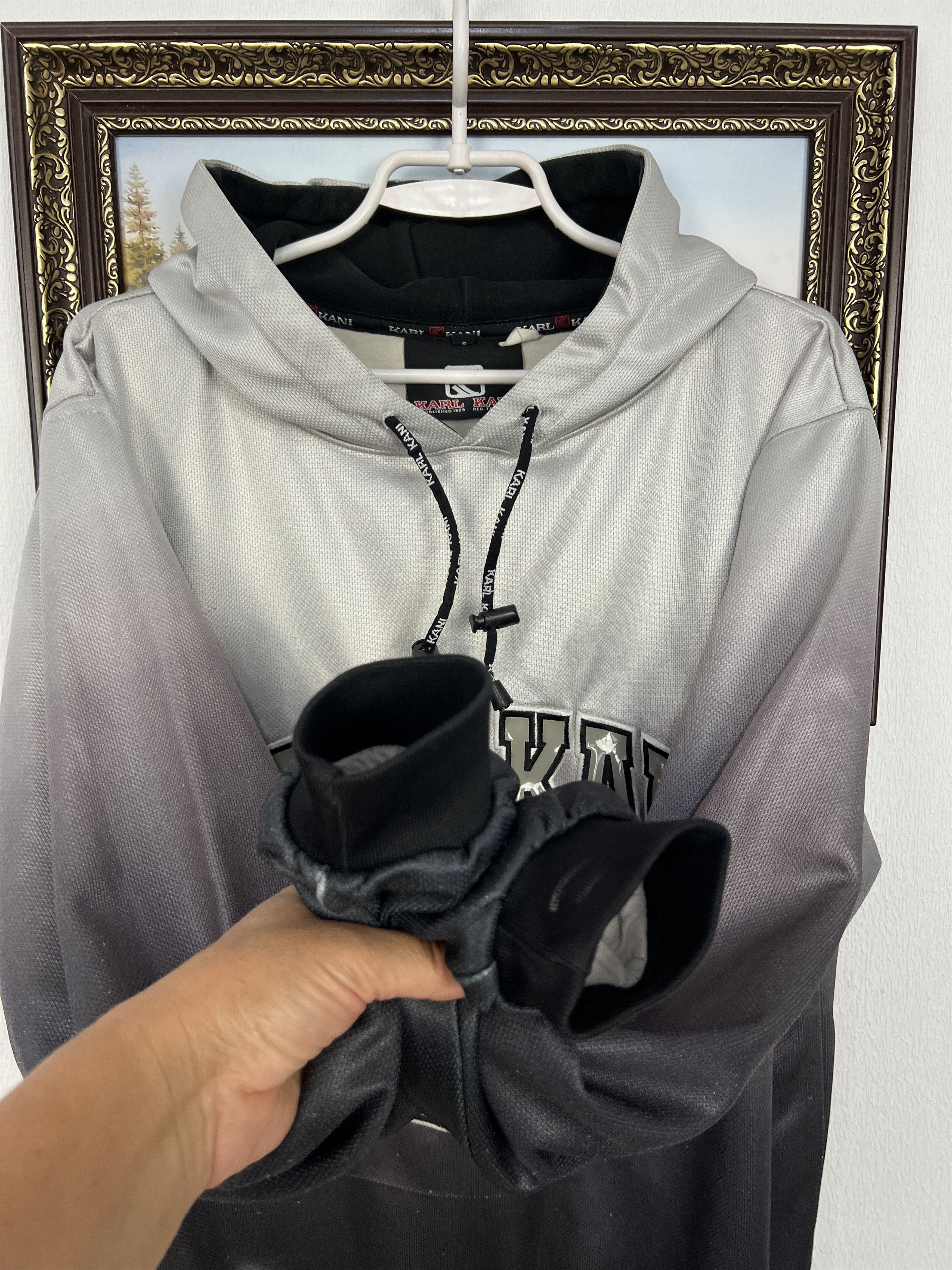 Karl Kani Vintage Karl Kani 23 Hoodie Rap Hip Hop Jacket Rare Big Logo Size US S / EU 44-46 / 1 - 6 Thumbnail