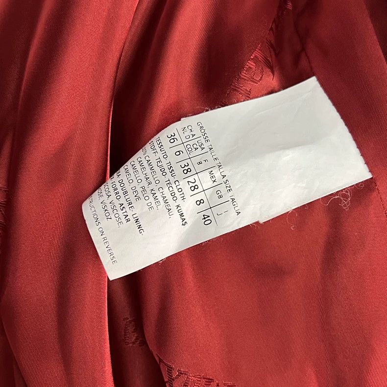 Max Mara Max Mara Solid Camel Coat Size L / US 10 / IT 46 - 3 Thumbnail