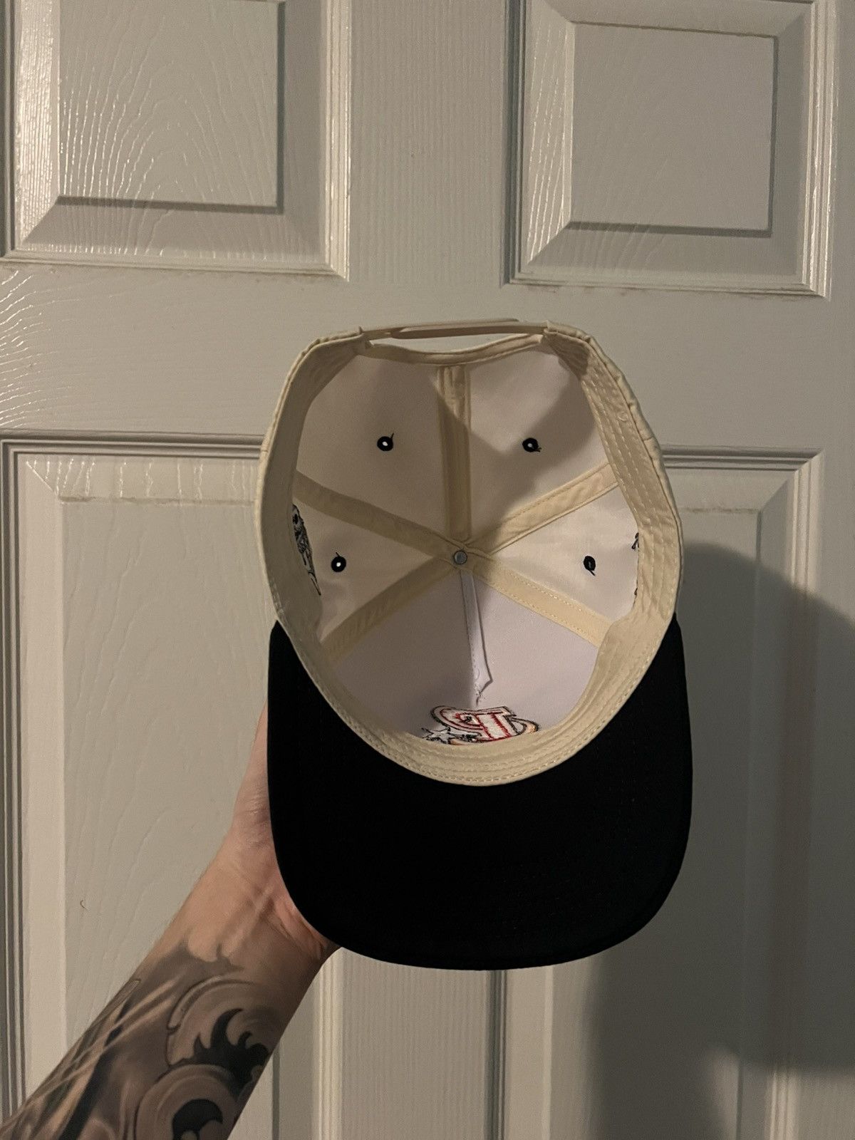 Other Playmakers Cream Snapback Hat Size ONE SIZE - 3 Thumbnail