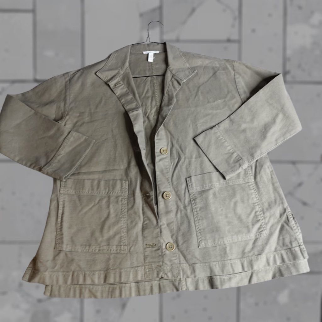 Eileen Fisher Eileen Fisher Womens Jacket PP Green Barn Hemp Organic Cotton Canvas Jacket Clothes Womens PP Green Barn Hemp Organic Cotton Eileen Fisher Jacket Size XXS / US 00 / IT 34 - 1 Thumbnail