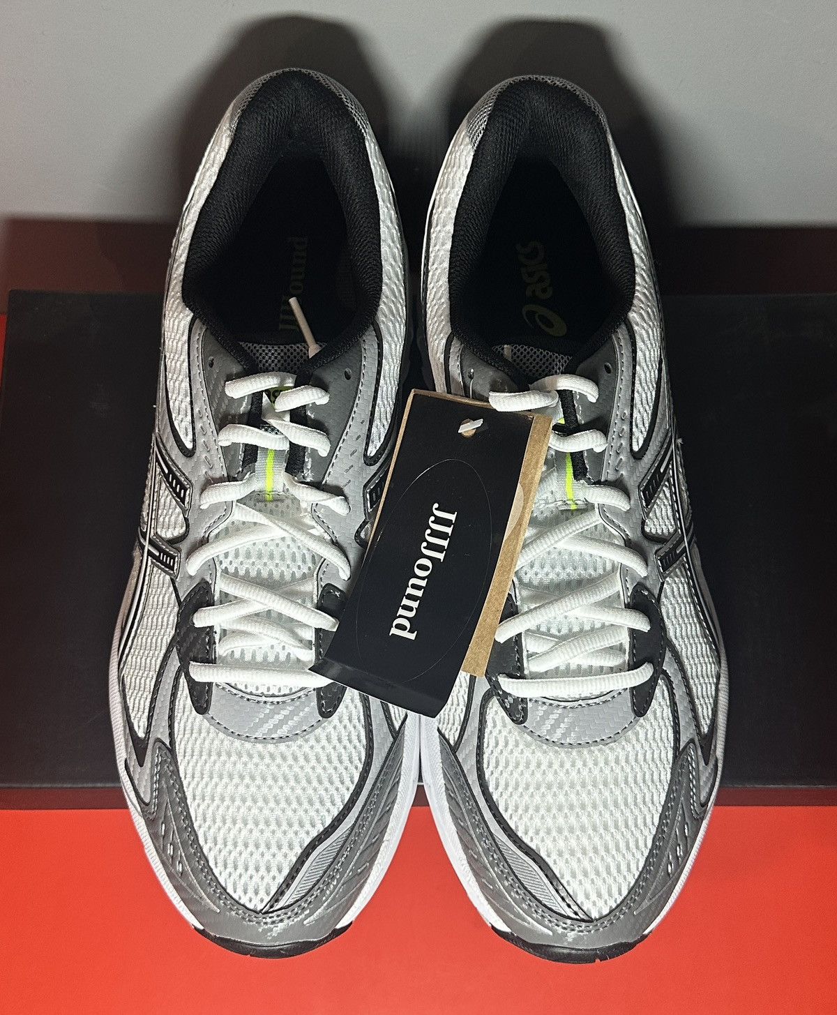Asics Size 12 - ASICS JJJJound x GT 2160 White Black Size US 12 / EU 45 - 2 Thumbnail