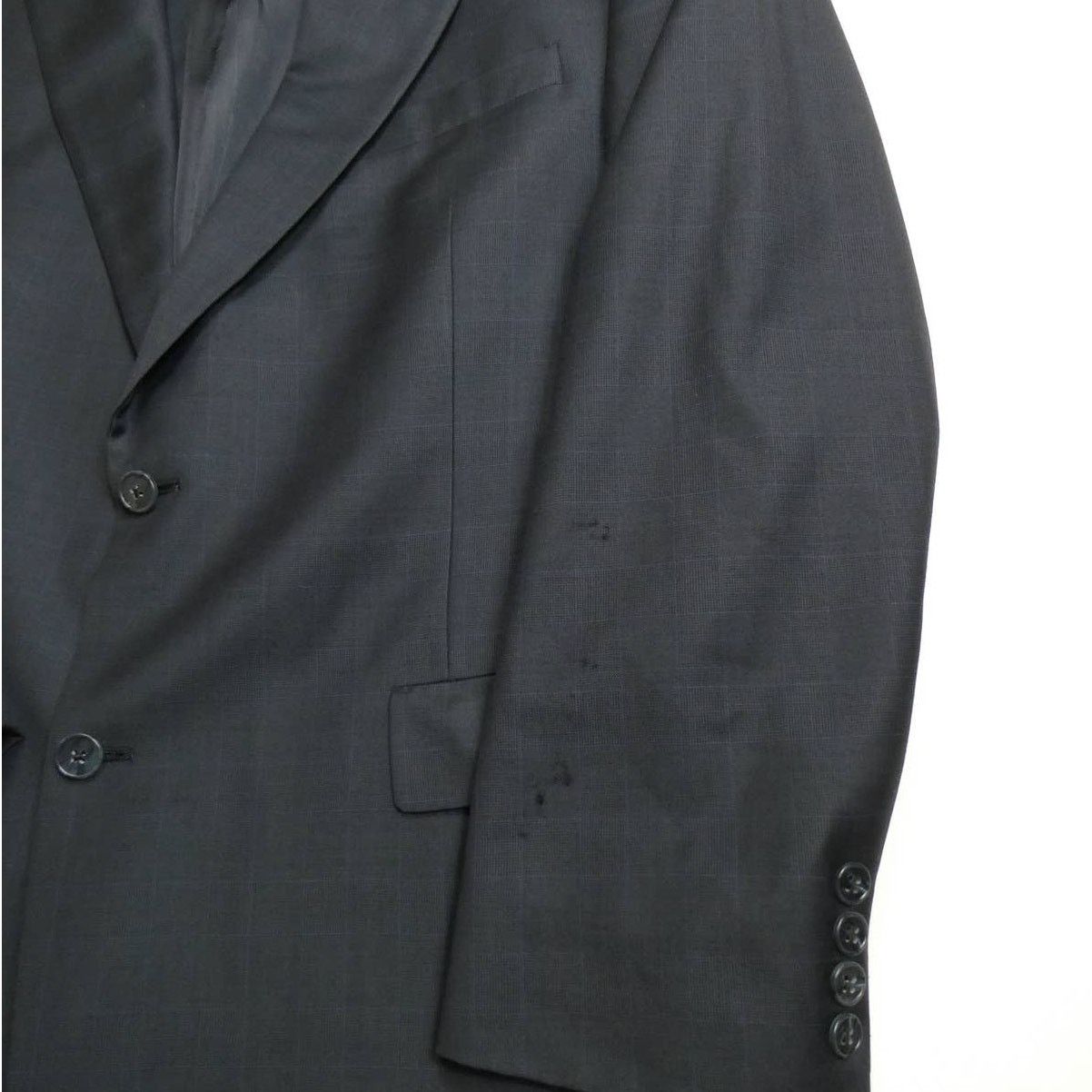 Hart Schaffner Marx Hart Schaffner Marx Gold Trumpeter sport coat 44L, NAVY Size 44L - 4 Thumbnail