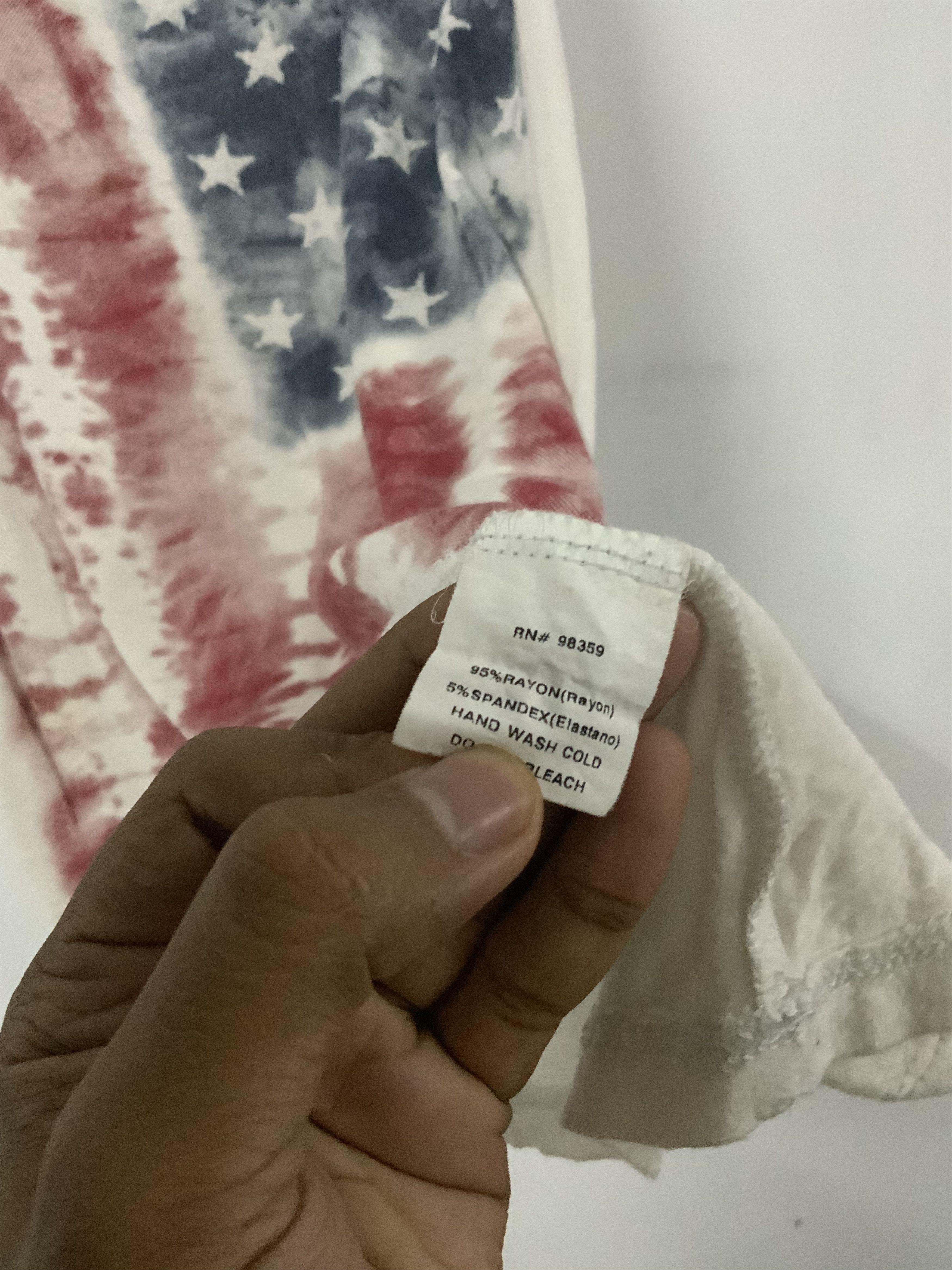 14th Addiction Rhapsody United State Union Flag Rayon Tanks Top Size US L / EU 52-54 / 3 - 8 Thumbnail