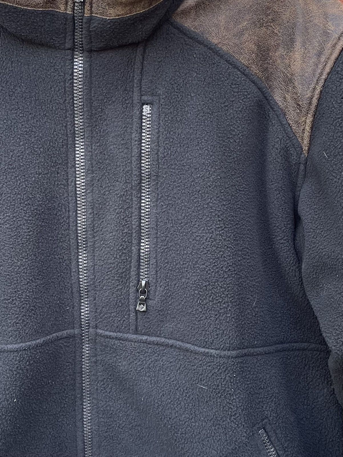 Kuhl Kuhl Men’s Fleece Jacket Zip Faux Leather & Black Fleece Size US M / EU 48-50 / 2 - 4 Thumbnail