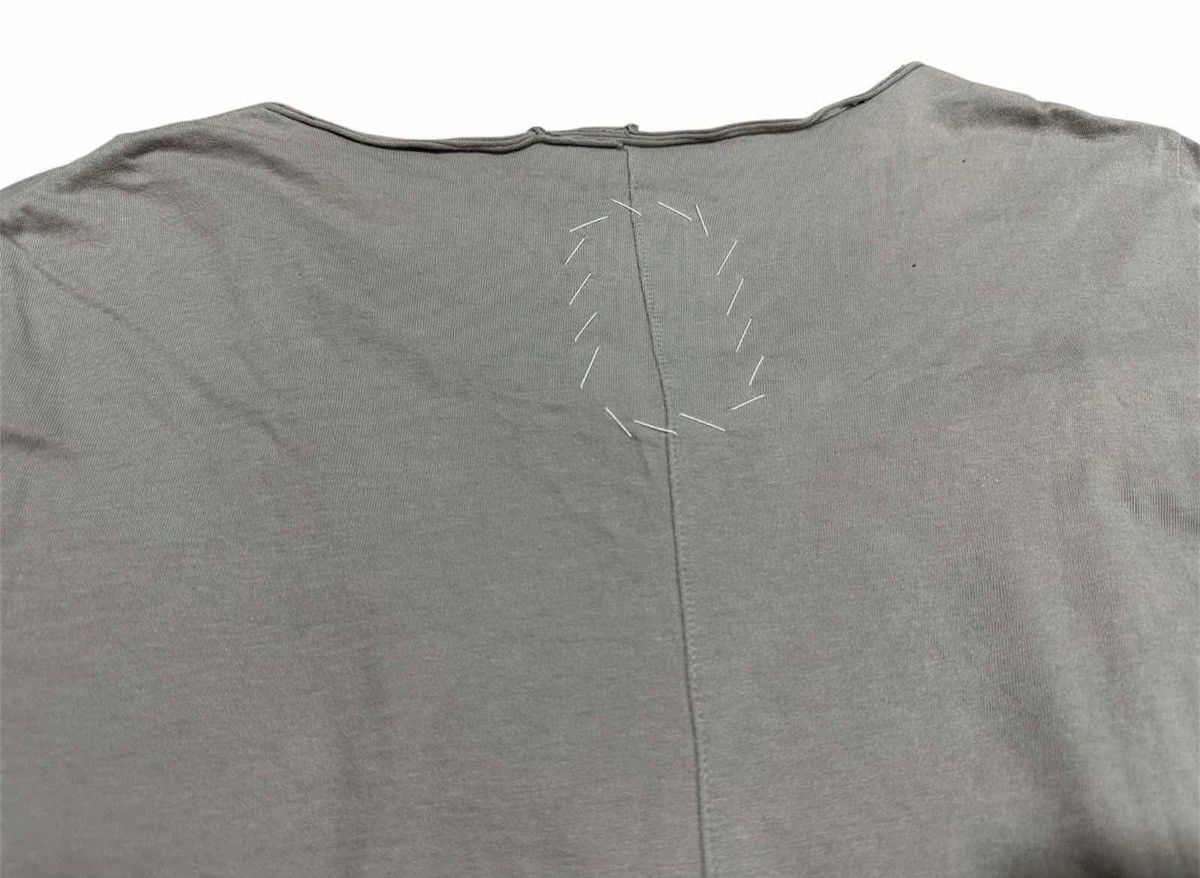 Japanese Brand 🔥Rare Y2K Okiraku Asymmetrical Layer Shirt Trim Edge Japan Size US S / EU 44-46 / 1 - 11 Thumbnail
