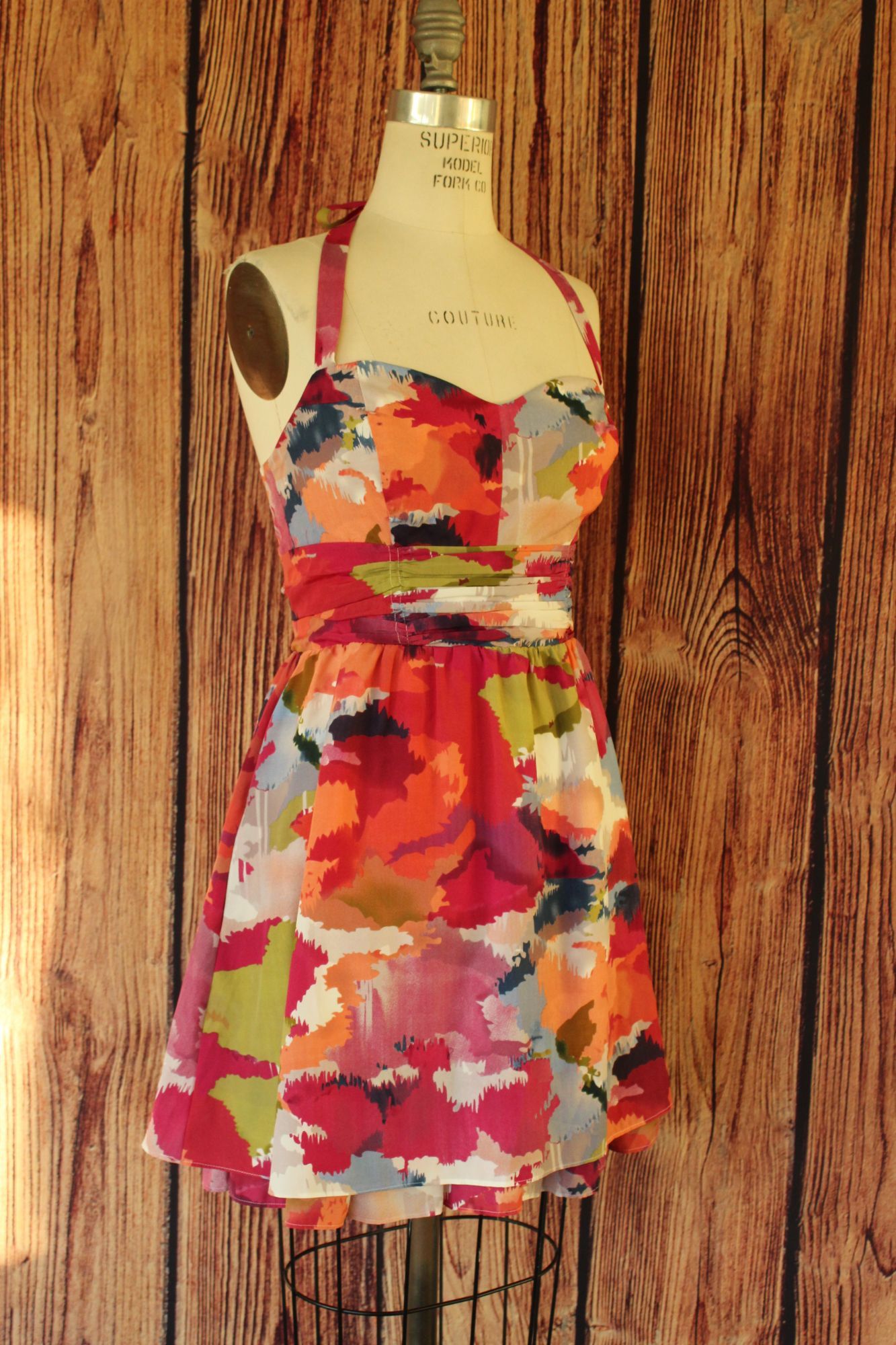 Guess Guess womens mini Dress, New with tags, Veronica Watermark, Size M / US 6-8 / IT 42-44 - 6 Thumbnail