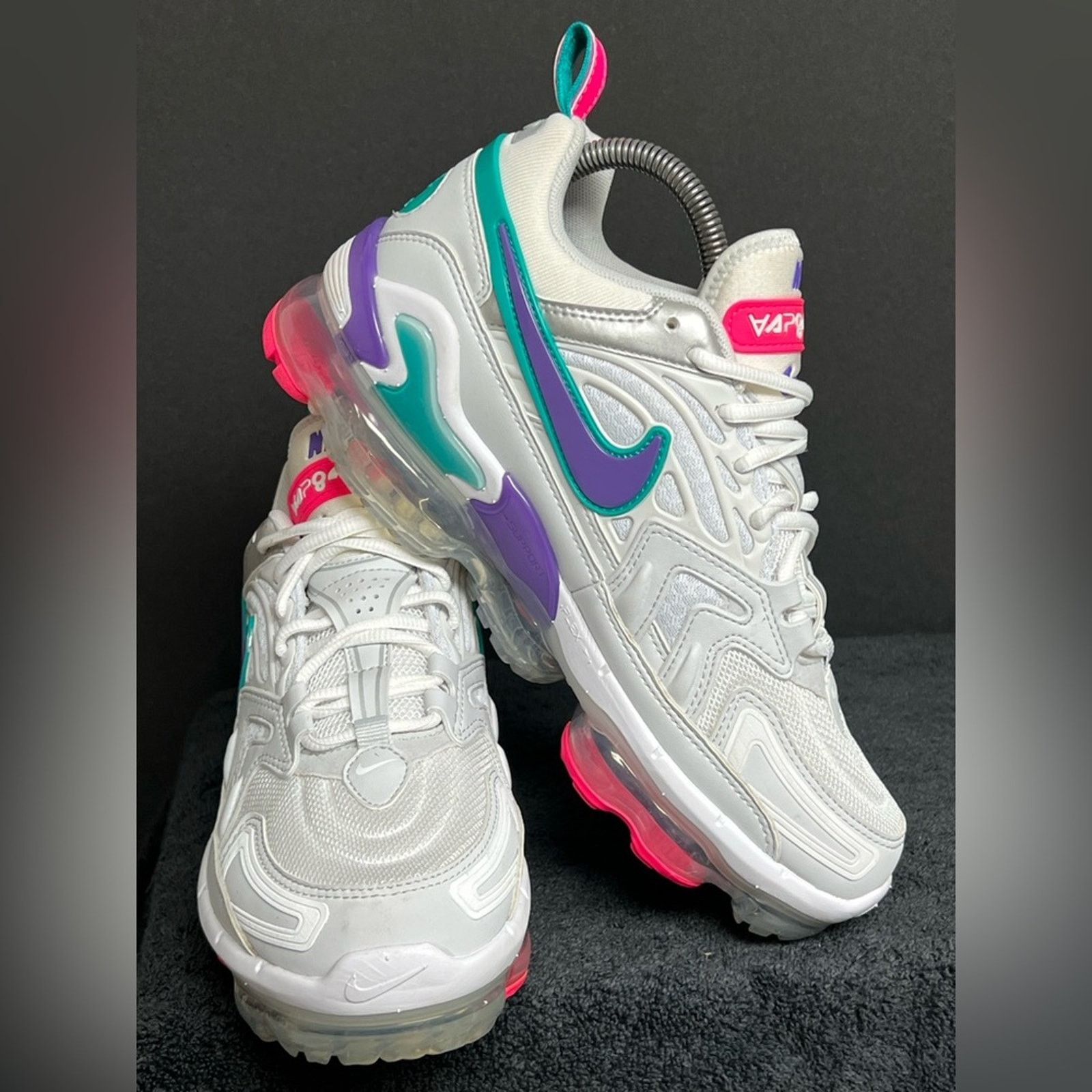 Nike Nike Air VaporMax EVO SAMPLE Hyper Grape Shoes Women's SZ 8 Size US 8 / IT 38 - 3 Thumbnail