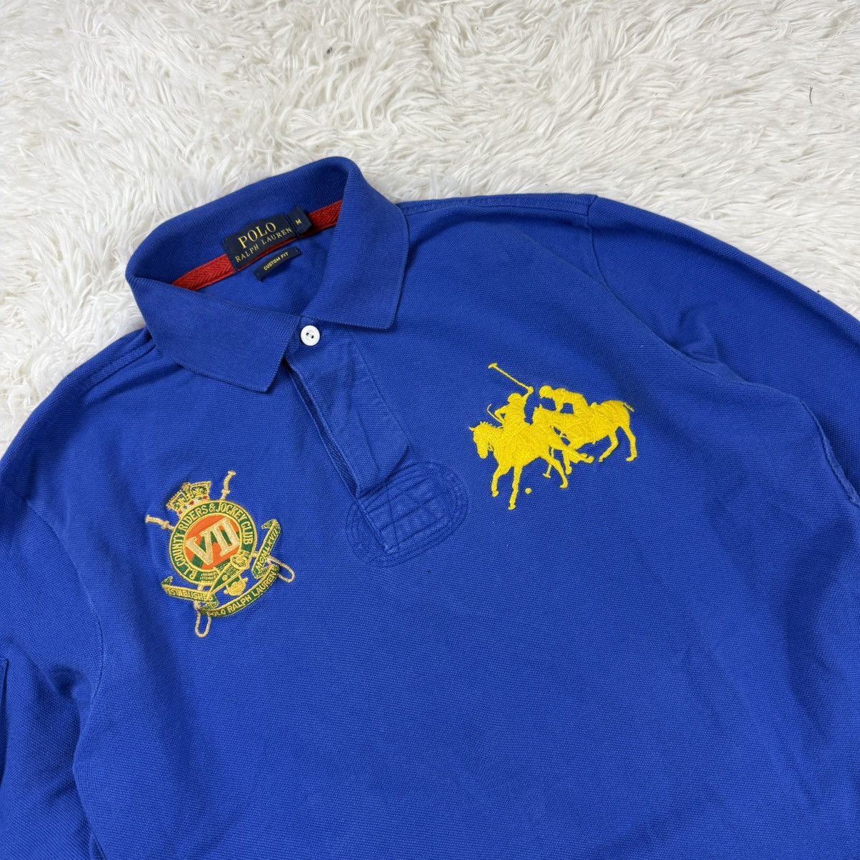 Ralph Lauren Polo Ralph Lauren Vintage Blue Sweatshirt M Old Regby Club Size US M / EU 48-50 / 2 - 4 Thumbnail