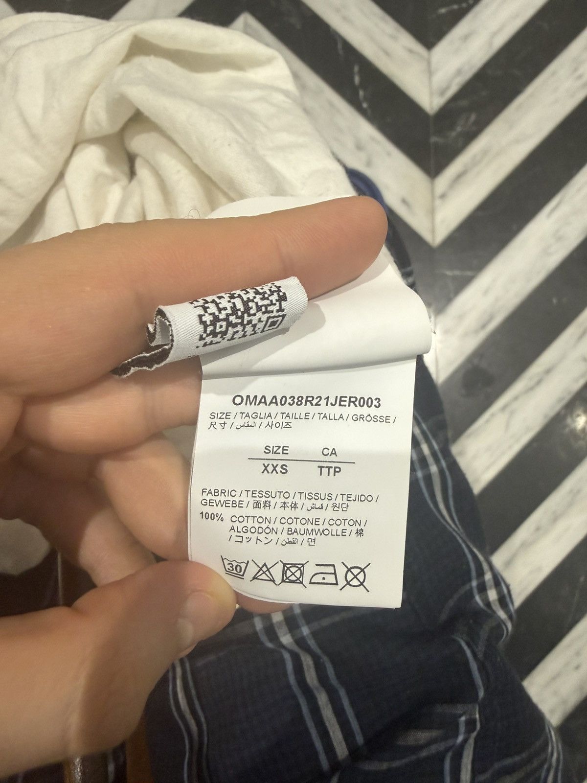 Off-White Offwhite Caravaggio Tee Size US XXS / EU 40 - 11 Thumbnail