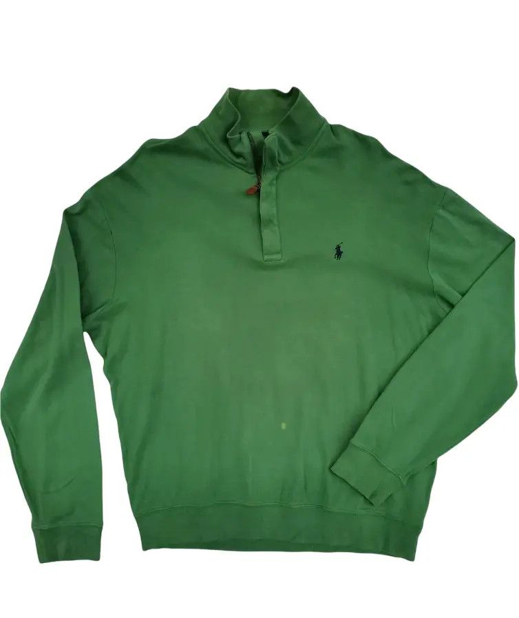 Polo Ralph Lauren Polo Golf Ralph Lauren Half Zipper Sweatshirt Size US XL / EU 56 / 4 - 1 Thumbnail