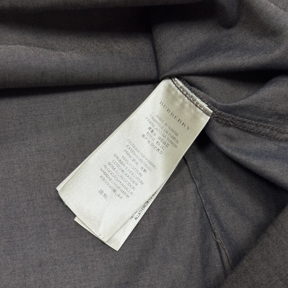 Burberry Burberry London Brown Button Shirt Long Sleeve Size 16-41 Size US M / EU 48-50 / 2 - 13 Thumbnail