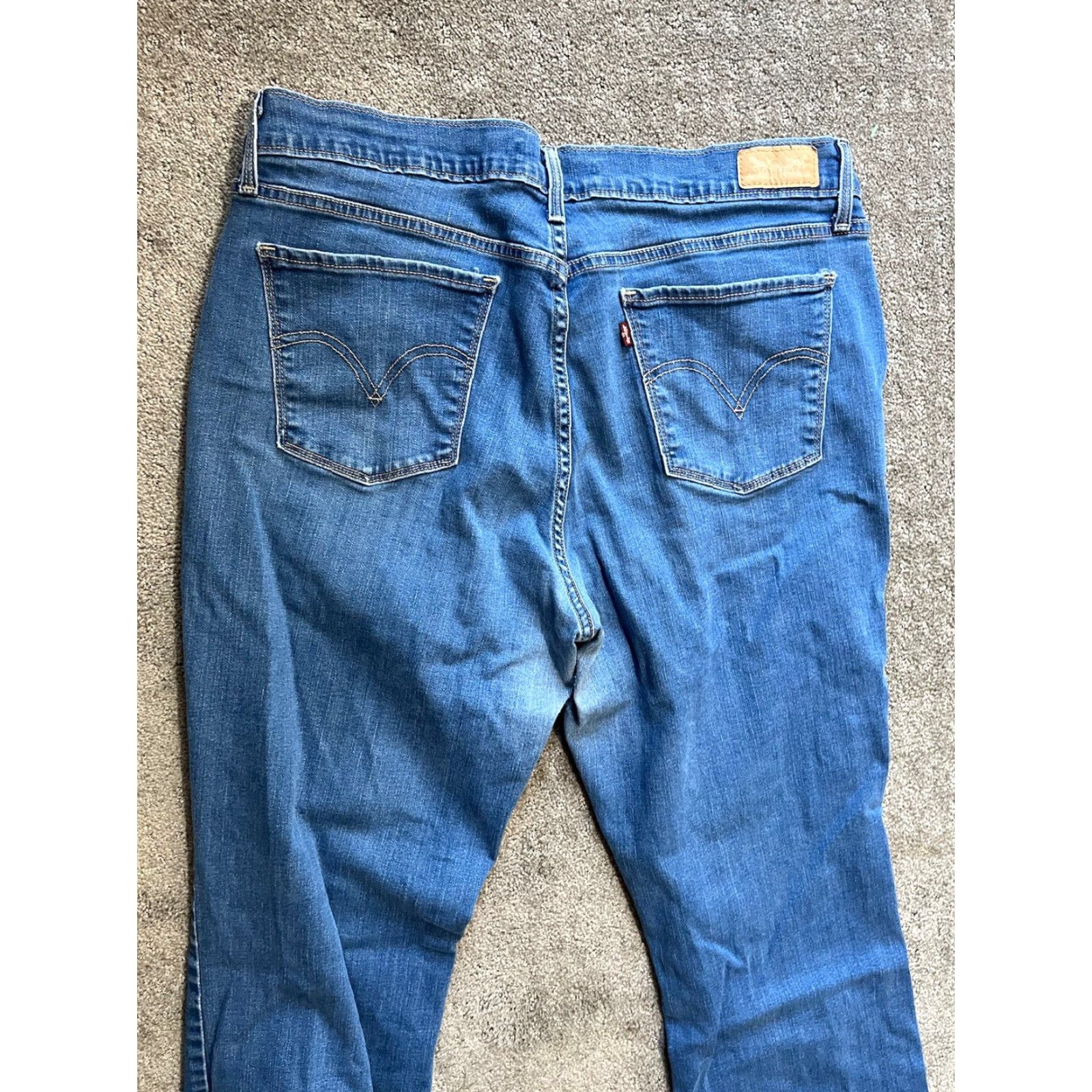 Levi's Levi's 515 Boot Cut Jeans Size 16 Women Medium Wash Cotton Blend 90s Casual Pockets EUC 33x30 Size 38" / US 16 / IT 52 - 2 Thumbnail