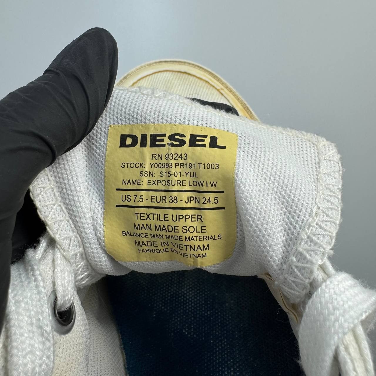 Diesel Diesel Industry Only The Brave Sneakers Womens Size EU 38 Size US 8 / IT 38 - 14 Thumbnail
