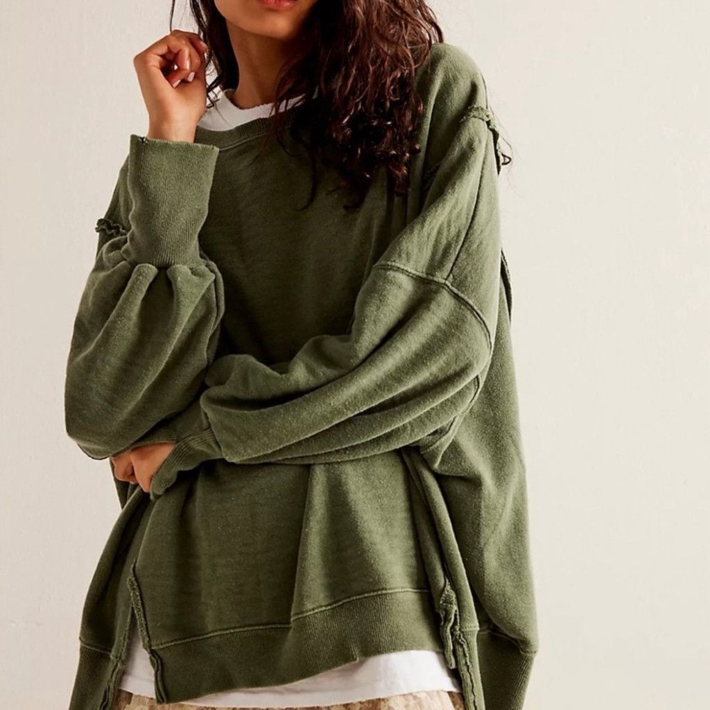 Free People Free People We The Free Camden Sweatshirt Adventurer Small Size S / US 4 / IT 40 - 9 Thumbnail