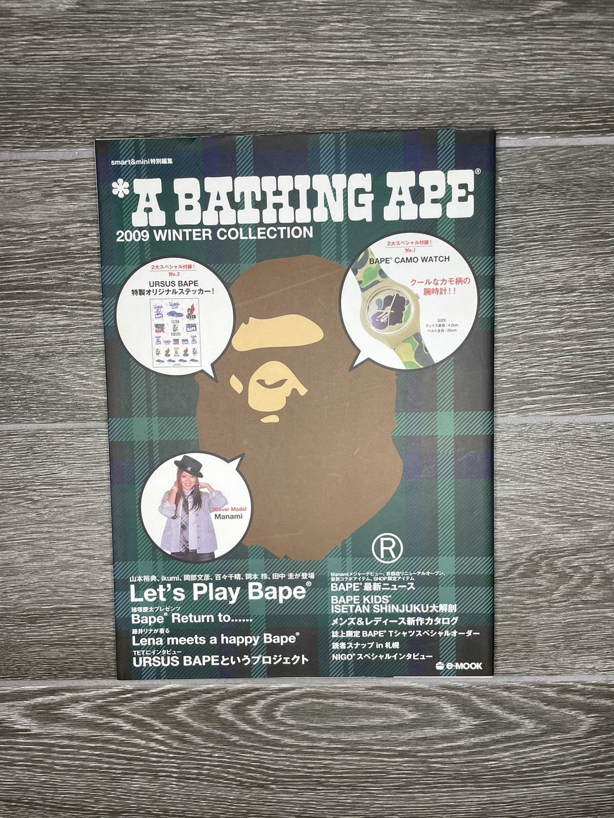 Bape Vintage A Bathing Ape 2009 winter Season Collection Catalog Size ONE SIZE - 2 Thumbnail
