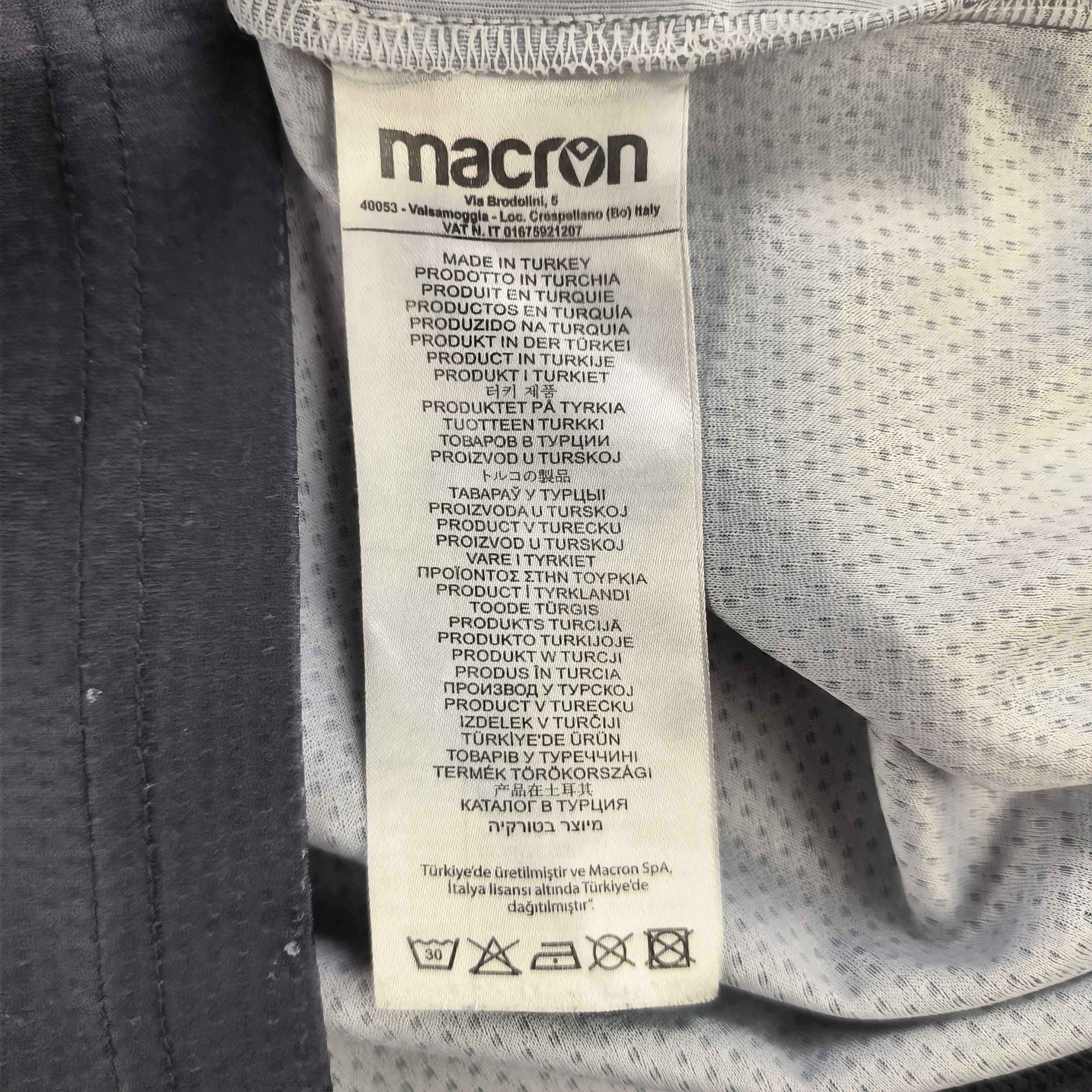 Macron Trabzonspor 2019-20 third Gökhan Alsan football jersey XXS Size US XXS / EU 40 - 5 Thumbnail