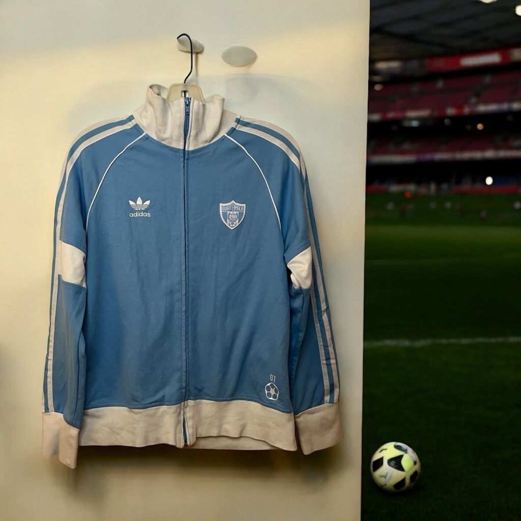 Adidas × Vintage Vtg Y2K Adidas Guatemala Soccer Track Jacket Womens Size L Size L / US 10 / IT 46 - 1 Thumbnail