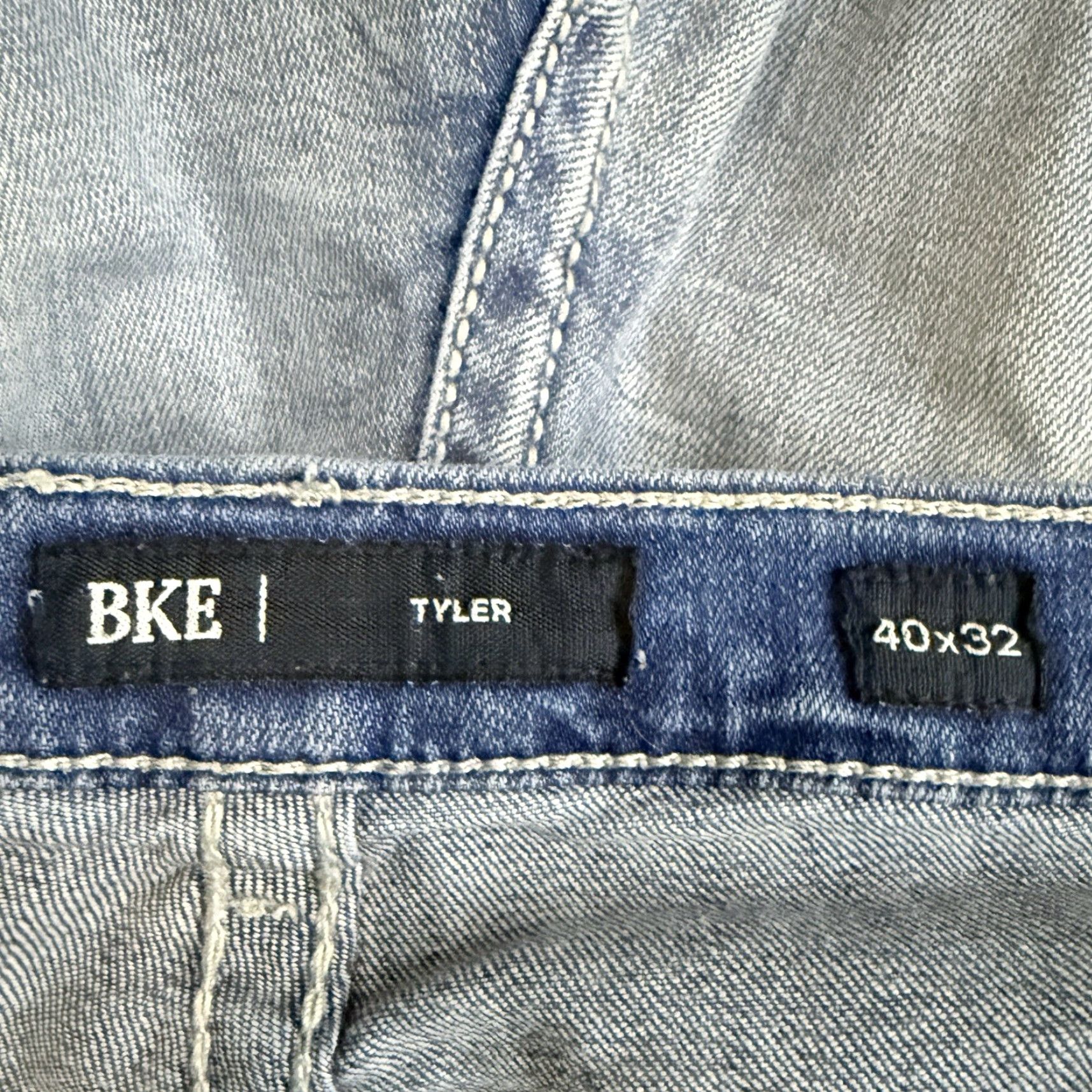 BKE BKE Henry Jeans Mens 34x30 Blue Cotton Straight Size US 34 / EU 50 - 4 Thumbnail