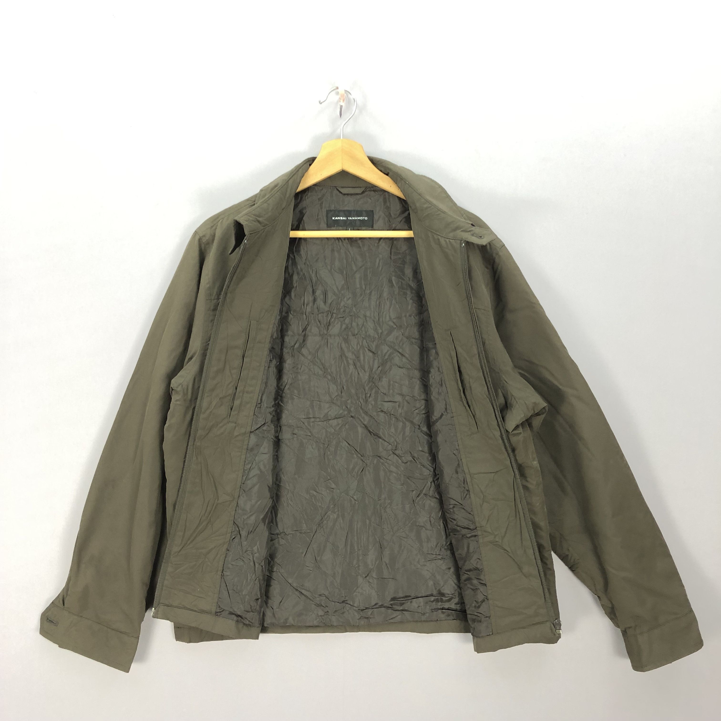 Kansai Yamamoto Vintage Kansai Yamamoto Zipper Workers Jacket Size US M / EU 48-50 / 2 - 5 Thumbnail