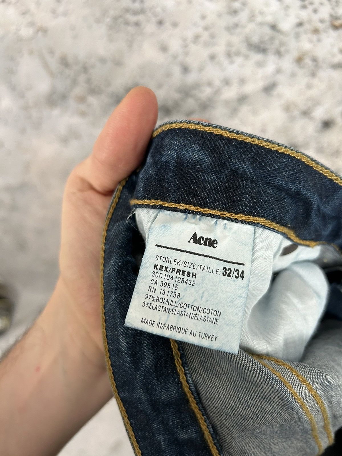 Acne Studios Vintage Acne Studios Kex/Fresh Denim Pants Rare Hype Size US 32 / EU 48 - 6 Thumbnail