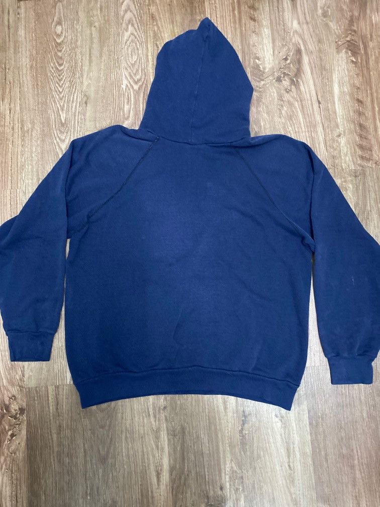 Vintage 80s us navy hoodie Size US XL / EU 56 / 4 - 2 Thumbnail