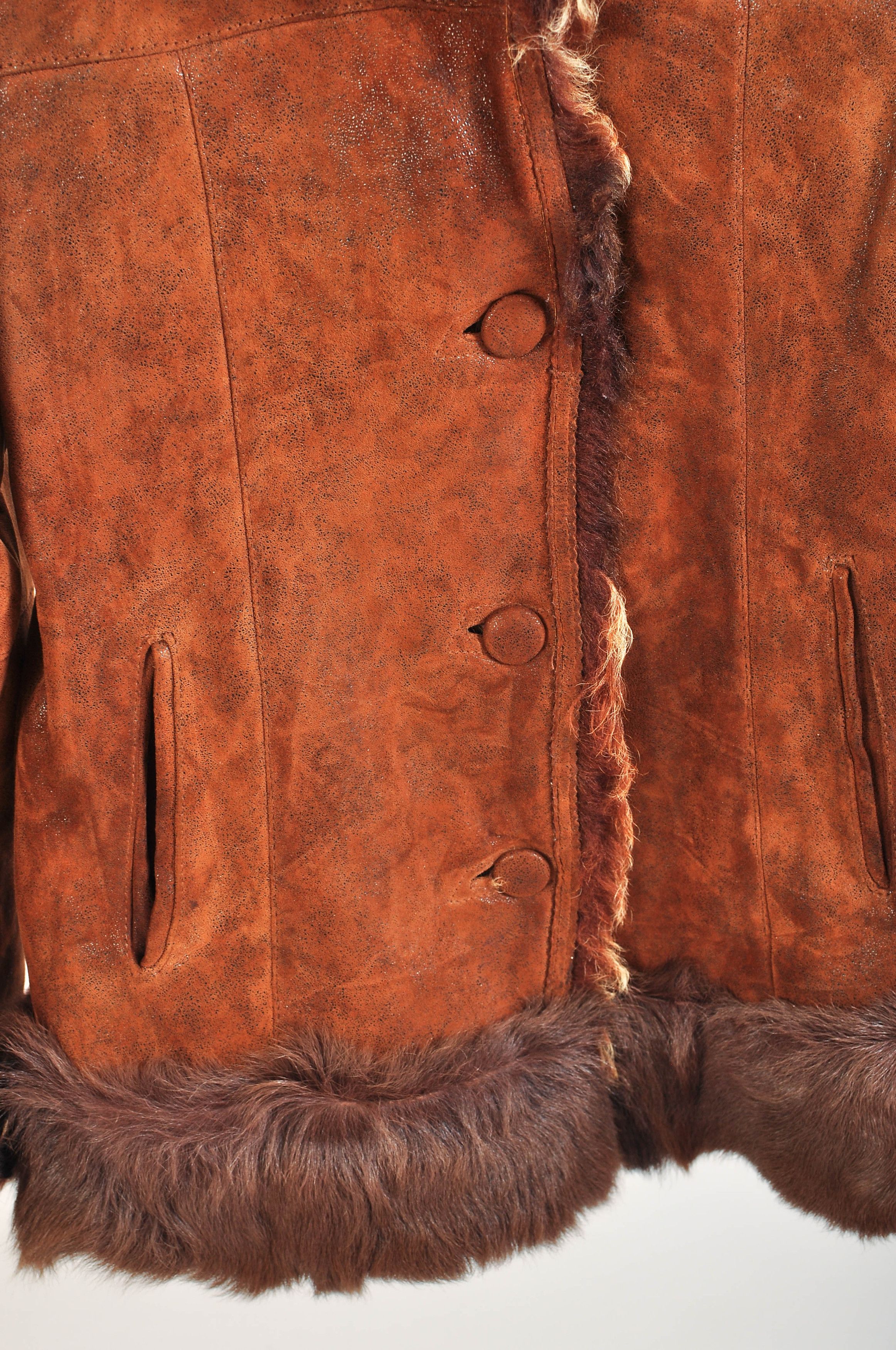 Other Vintage fur coat with hoodie Size S / US 4 / IT 40 - 3 Thumbnail