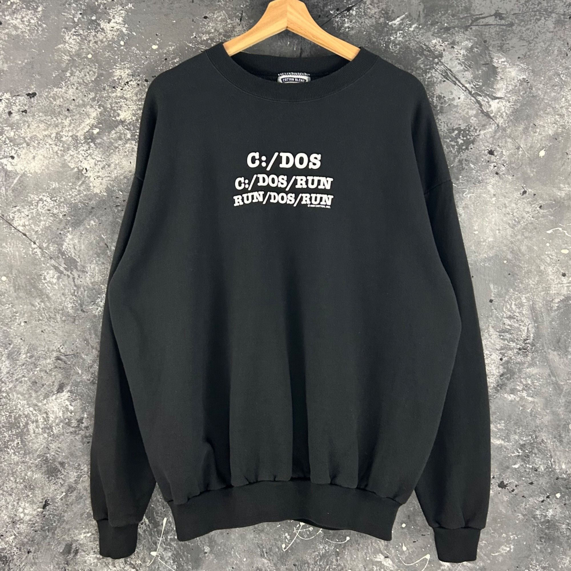 Lee × Vintage Vintage Technology Computer sweatshirt Size US XL / EU 56 / 4 - 1 Thumbnail