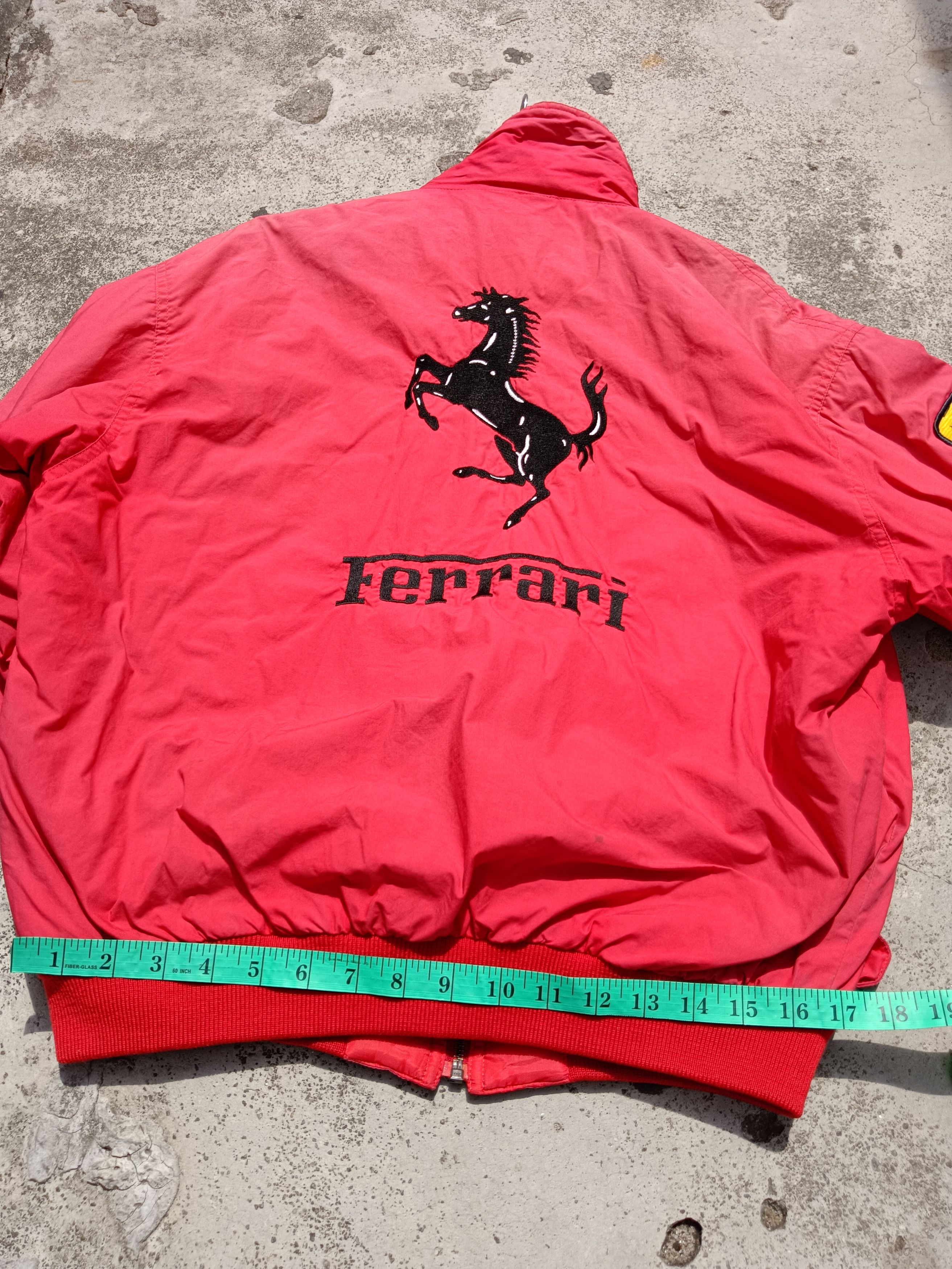 Ferrari 🔥 VINTAGE FERRARI 🐎JACKET 🔥 sun feded 🔥 VERY RARE 🔥 Size US L / EU 52-54 / 3 - 3 Thumbnail