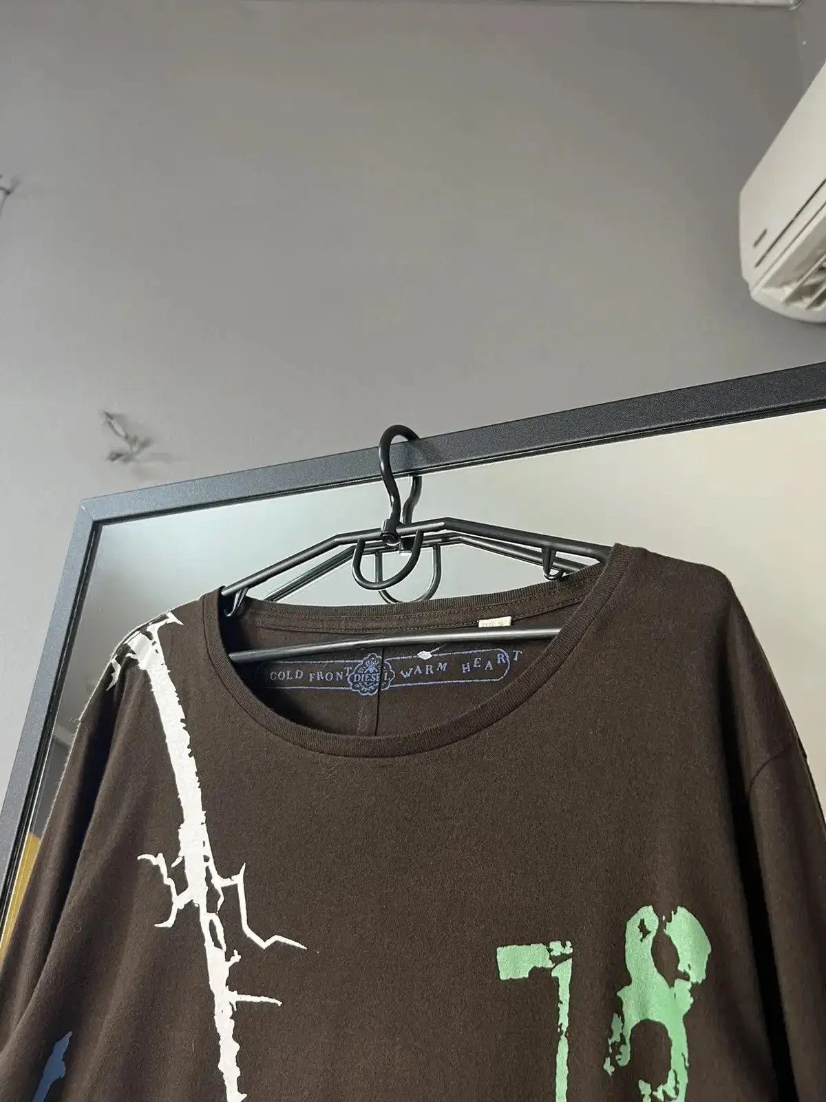 Diesel × Japanese Brand × Vintage Vintage Y2K Diesel gothic Distressed Faded Effect sweater Size US M / EU 48-50 / 2 - 8 Thumbnail