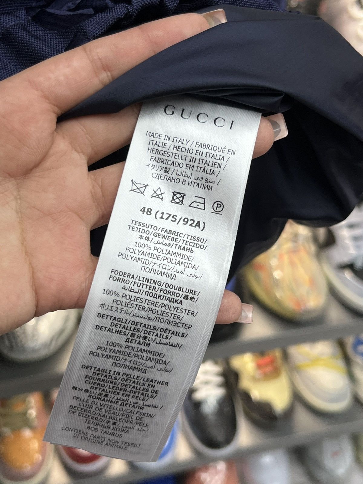 Gucci Gucci Nylon Monogram Hoodie Size US XL / EU 56 / 4 - 8 Thumbnail