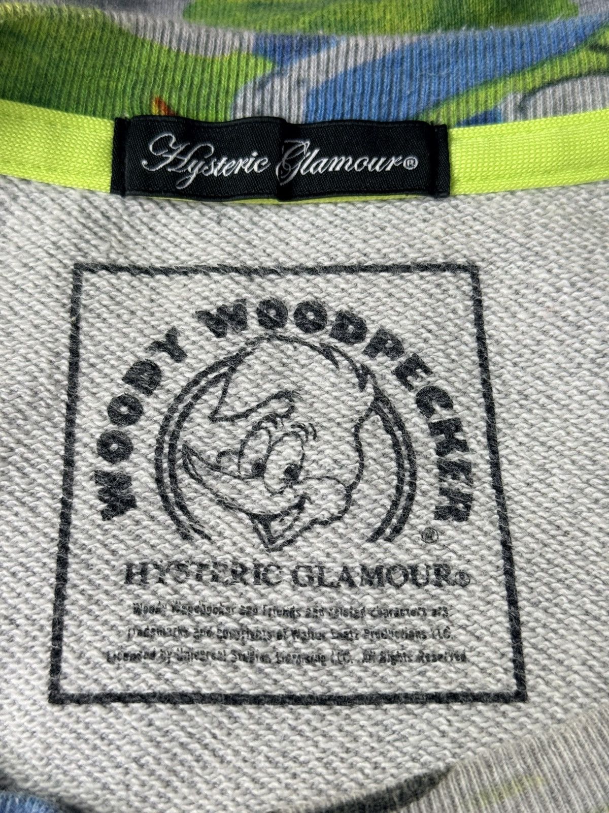 Hysteric Glamour Hysteric Glamour Woody Woodpecker Sweatshirt Size US M / EU 48-50 / 2 - 8 Thumbnail