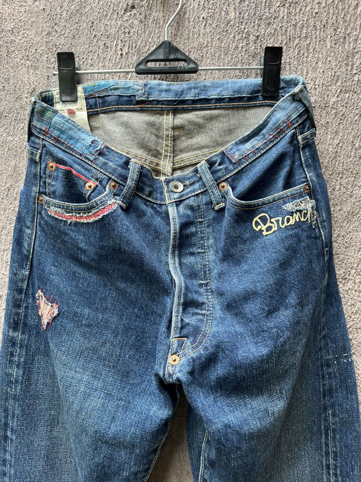 Japanese Brand Medical Branch Patch Denim Size US 30 / EU 46 - 2 Thumbnail