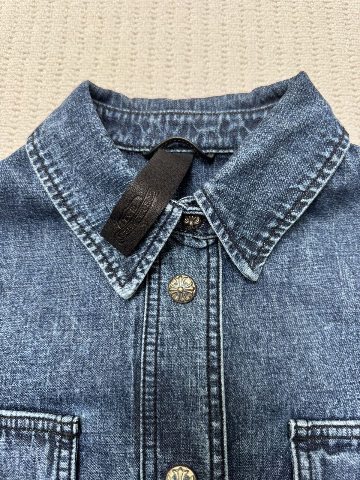 Chrome Hearts Chrome Hearts Denim Jacket Size S / US 4 / IT 40 - 2 Thumbnail