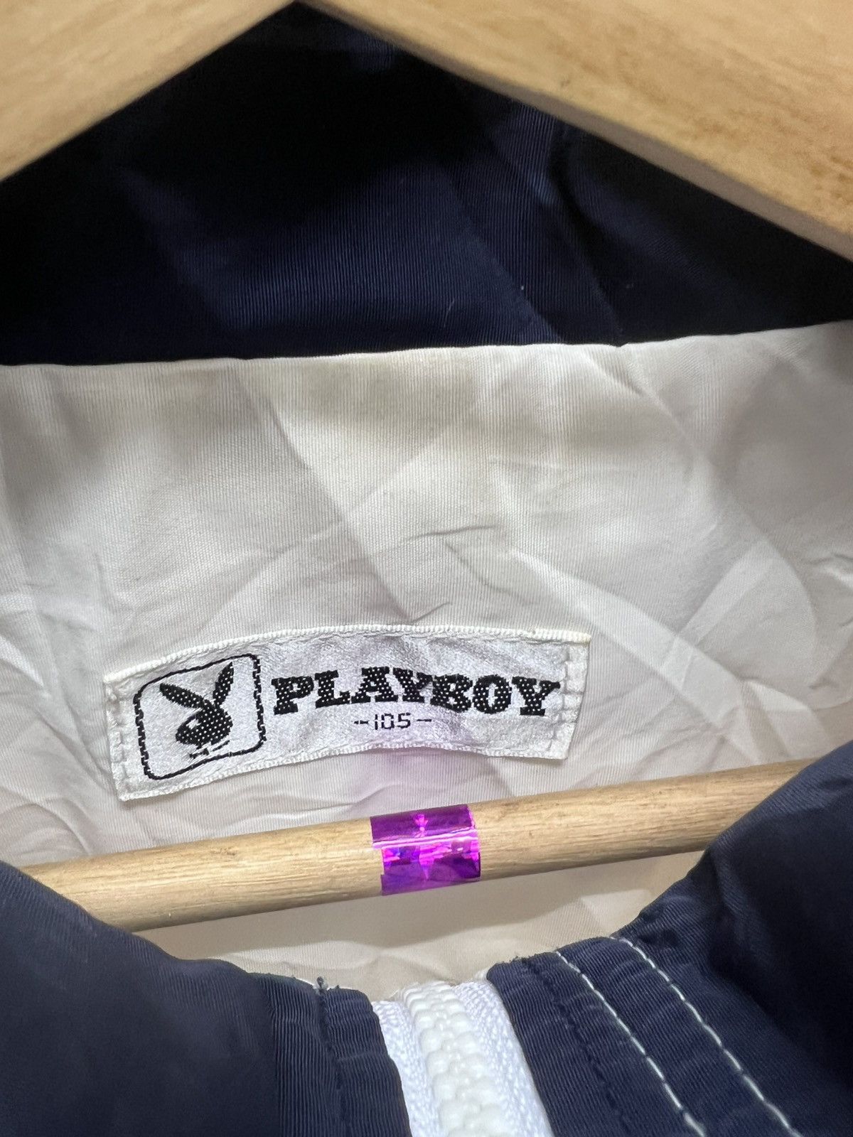 Playboy Vintage 90s Oversized Baggy Playboy Light Jacket Size US L / EU 52-54 / 3 - 5 Thumbnail
