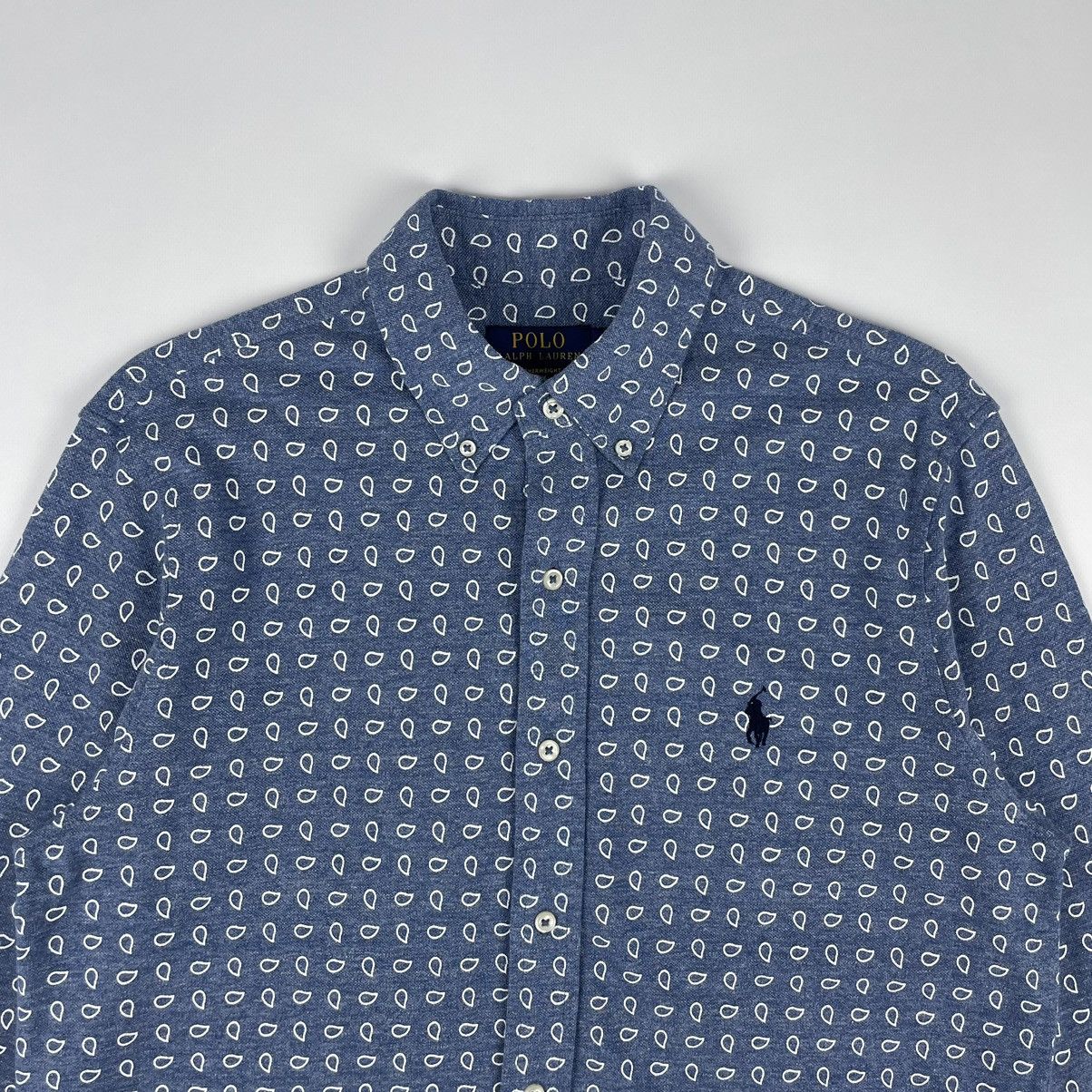 Polo Ralph Lauren Polo Ralph Lauren Print Shirt Button-up Size US M / EU 48-50 / 2 - 3 Thumbnail