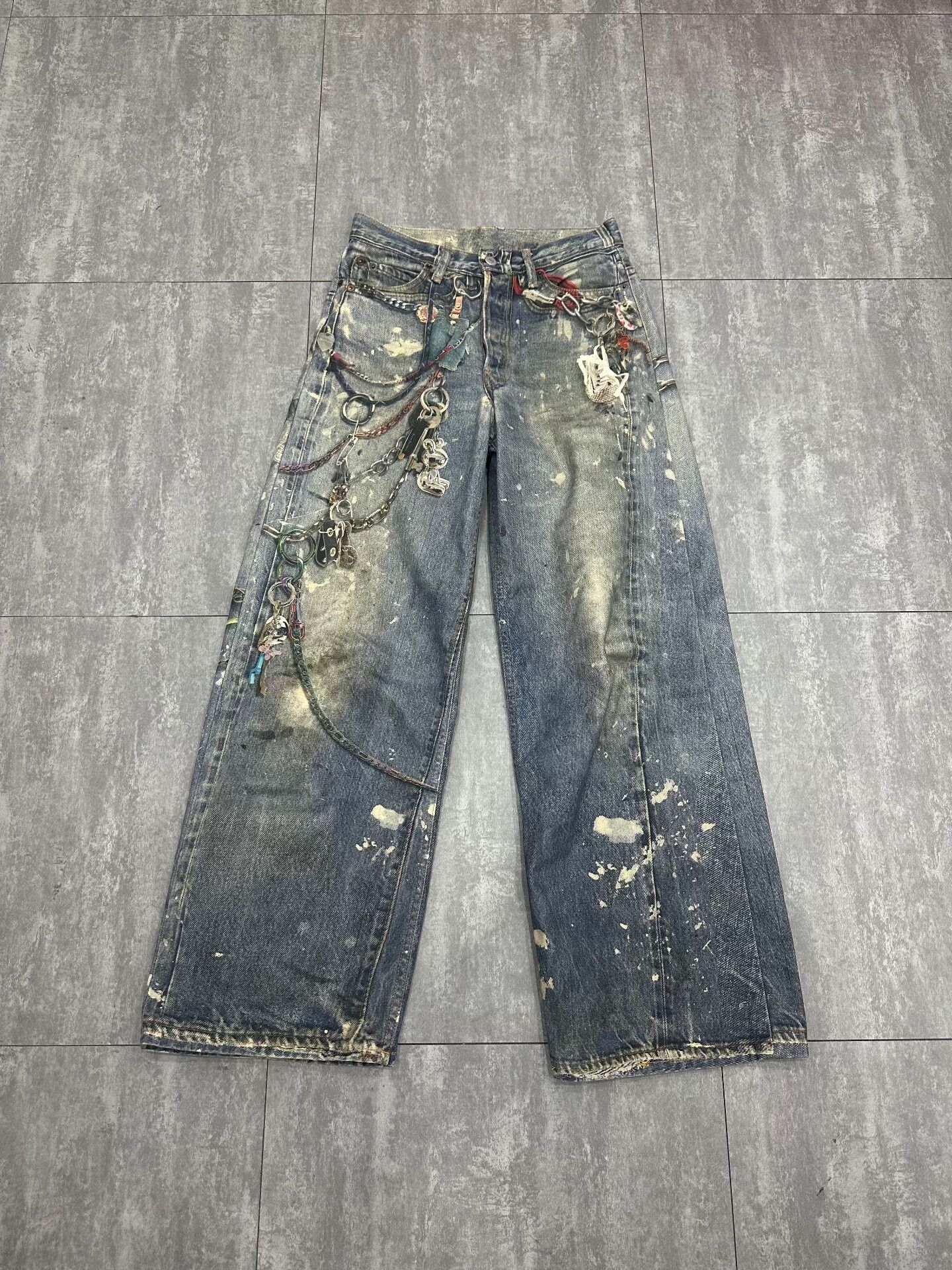 Acne Studios Acne Studios Denim Printed Jeans 26 Women Size 26" / US 2 / IT 38 - 1 Thumbnail