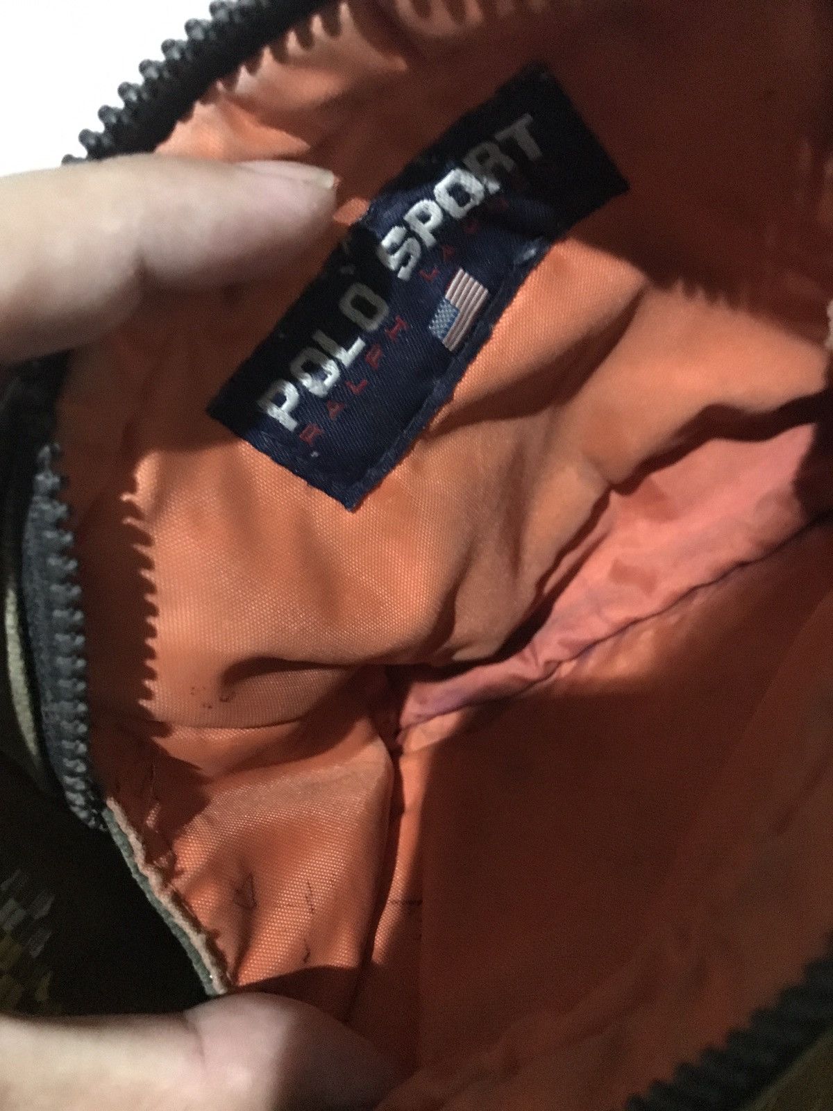 Polo Ralph Lauren × Vintage Vintage 90s Polo Sport Ralph Lauren U.S.A retro Mini bag usa Size ONE SIZE - 7 Thumbnail