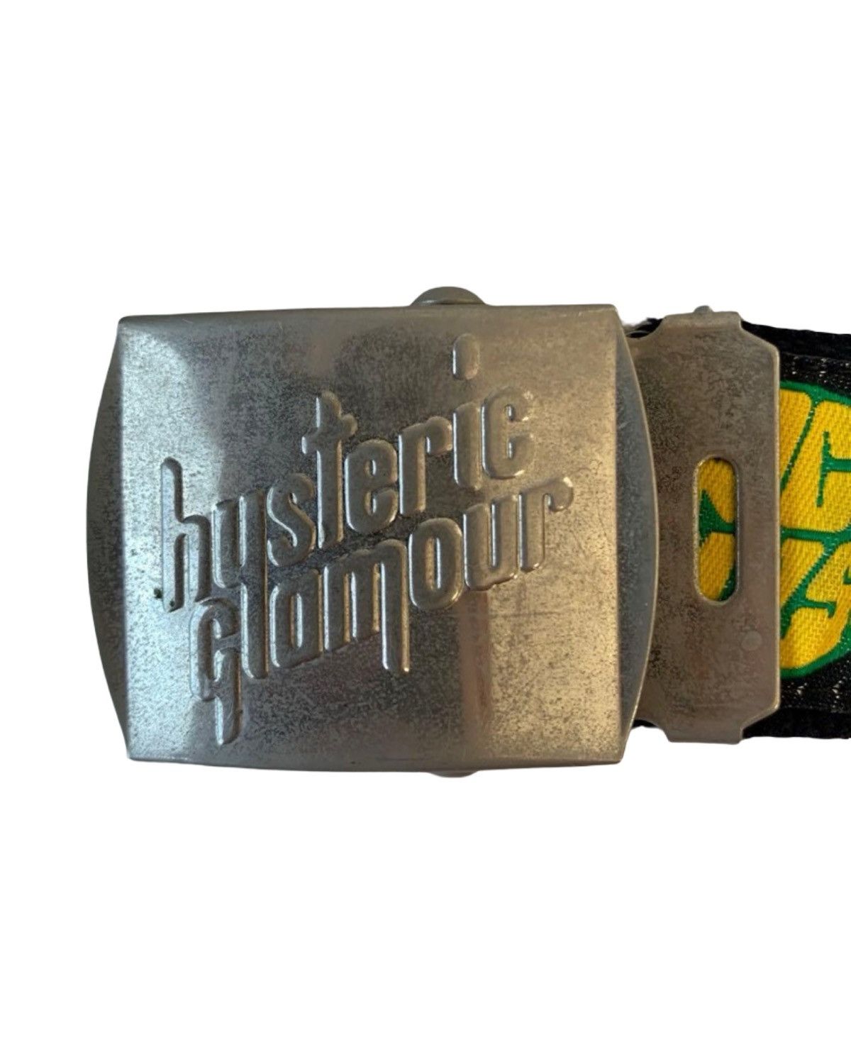 Hysteric Glamour Silver Plated Buckle Multi Print Cotton Belt Size ONE SIZE - 2 Thumbnail