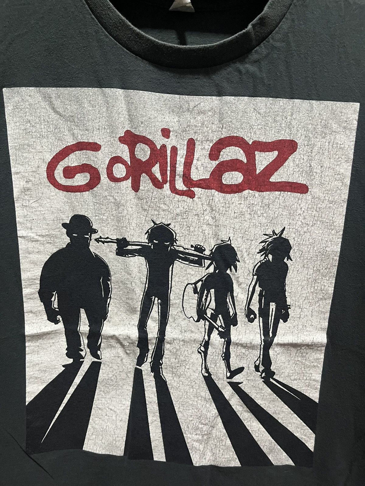 Band Tees Gorillaz Electronic Trip Hop UK Band Tee 90s (single stitch) Size US M / EU 48-50 / 2 - 3 Thumbnail