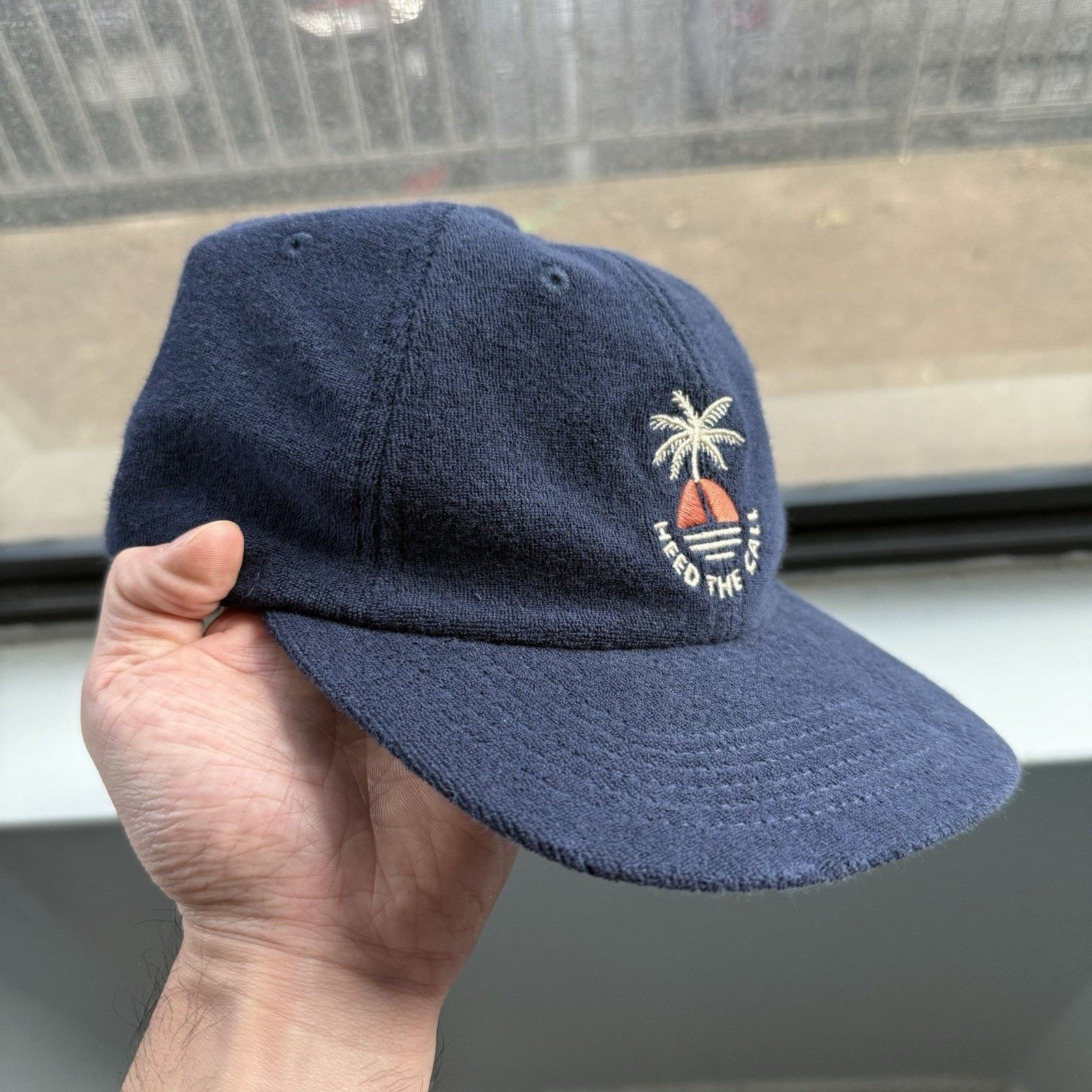 Howler Brothers Howler Brothers Cotton Sunset Palms Blue Hat Strapback Size ONE SIZE - 9 Thumbnail