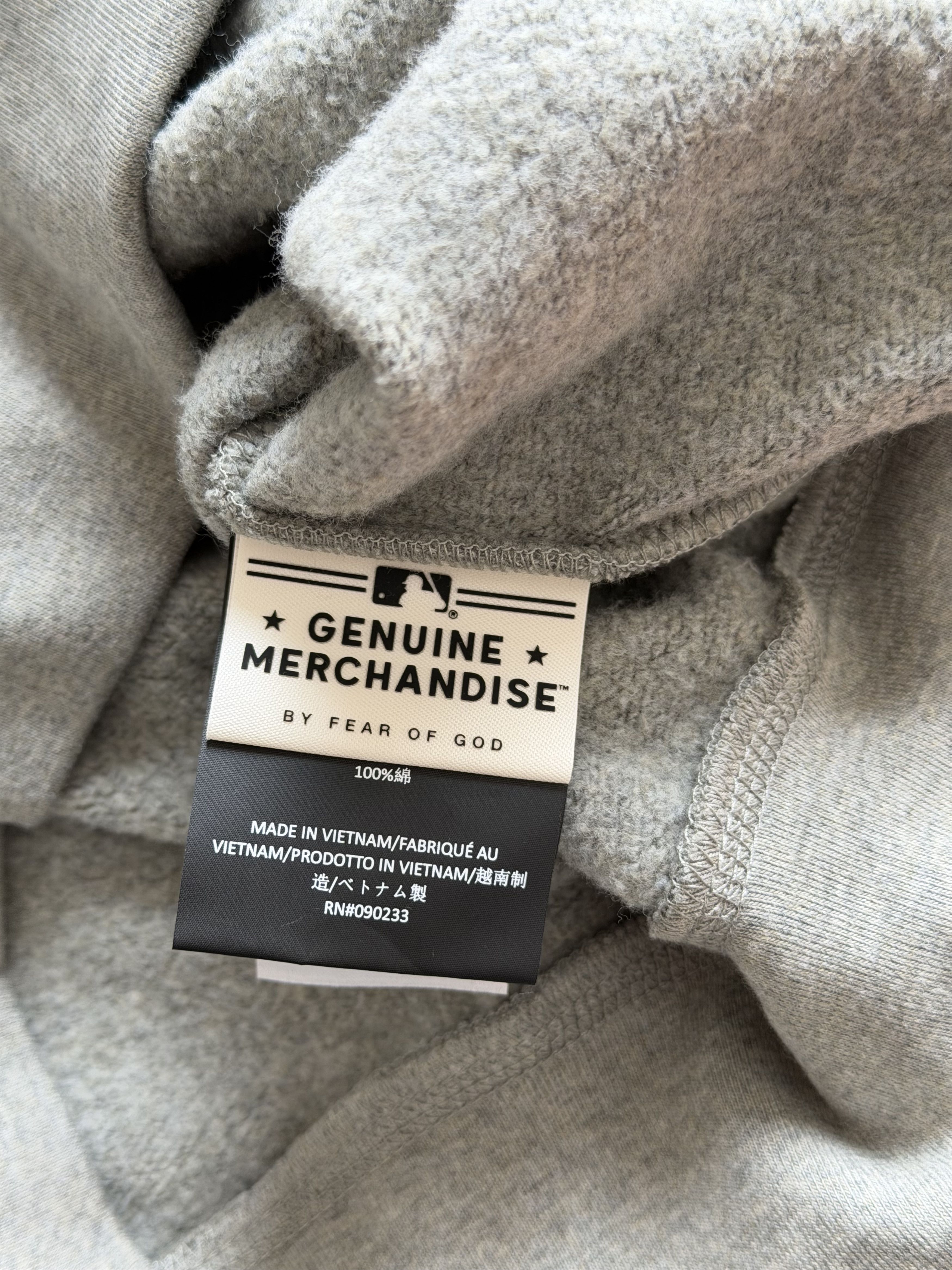 Fear of God Fear of God Essentials Los Angeles Dodgers Hoodie in Gray Size US M / EU 48-50 / 2 - 7 Thumbnail