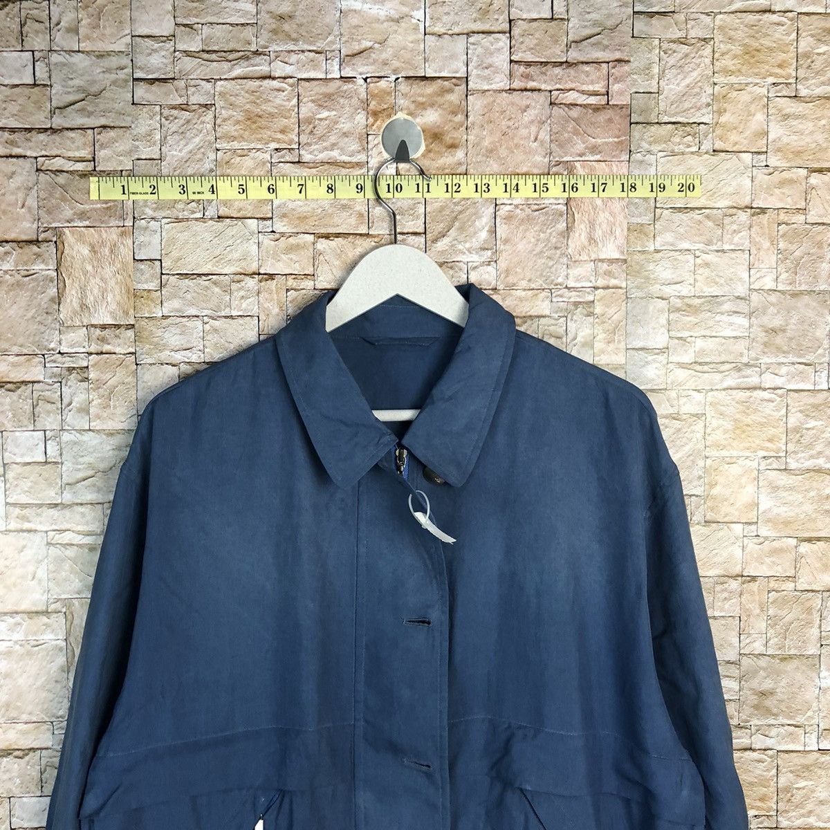 Burberry Burberrys vintage Blue light jacket windbreaker #A283 Size US L / EU 52-54 / 3 - 2 Thumbnail