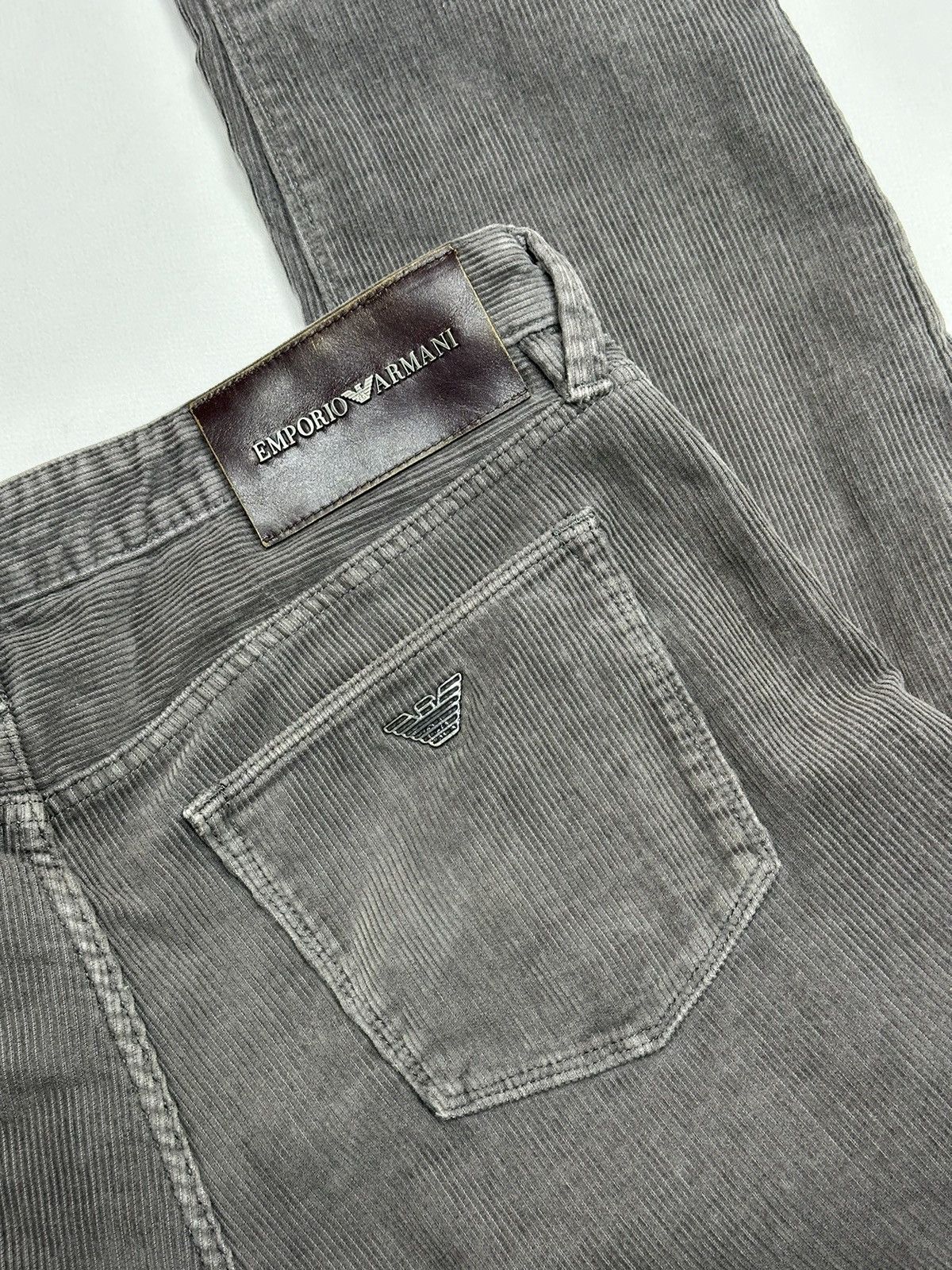 Armani Vintage Armani Jeans Velvet Pants Cargo Diesel Opium Japan Size US 32 / EU 48 - 9 Thumbnail