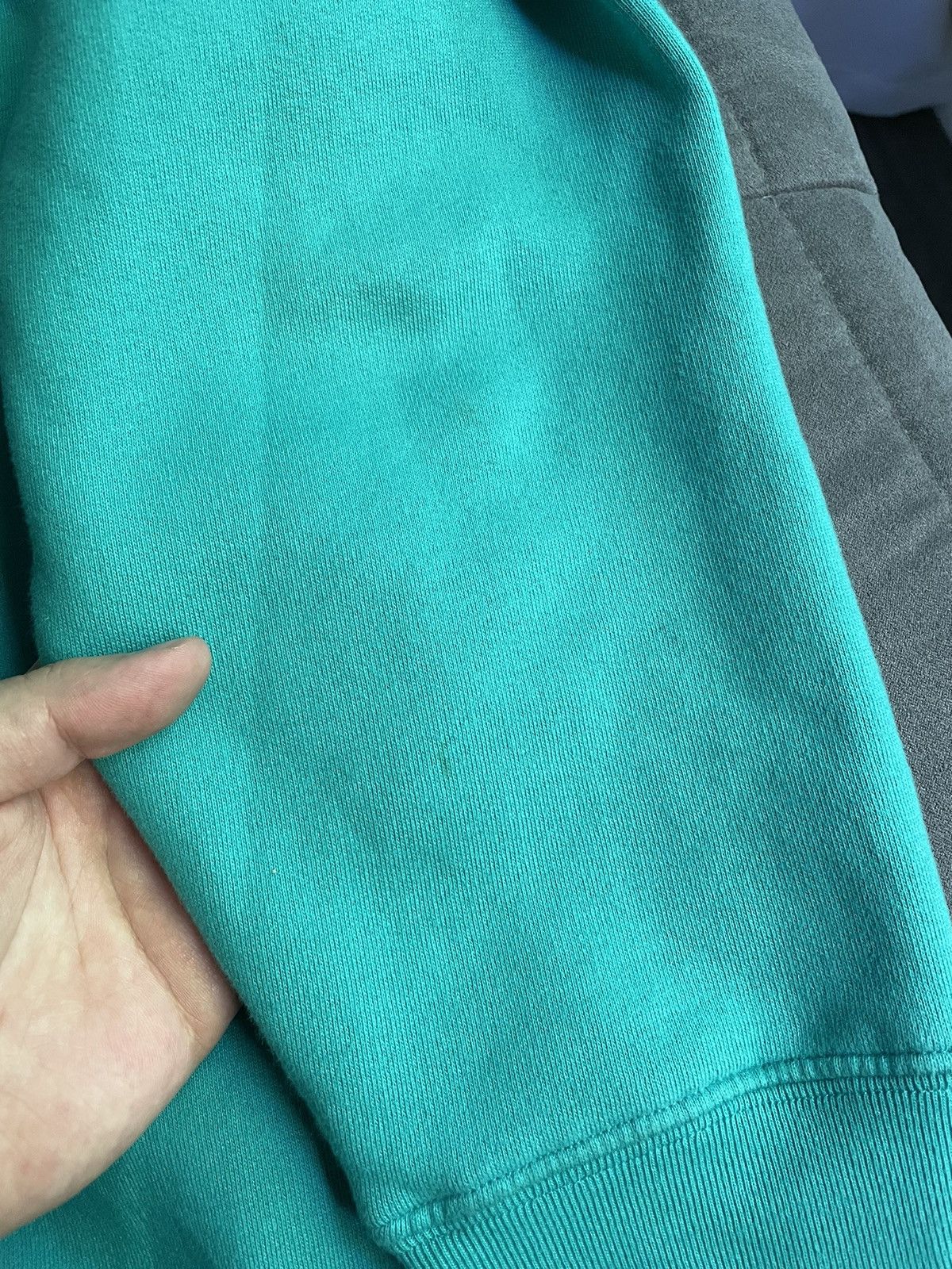 Balenciaga Balenciaga Teal Logo Oversized Hoodie Size US M / EU 48-50 / 2 - 7 Thumbnail